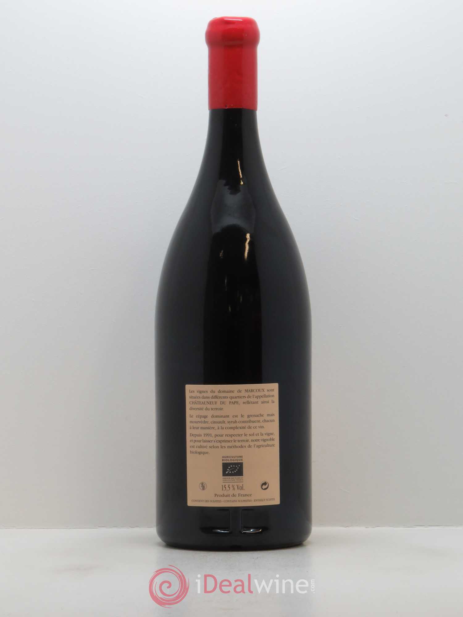 Châteauneuf-du-Pape Marcoux (Domaine de) 2016 - Lot de 1 magnum - 1