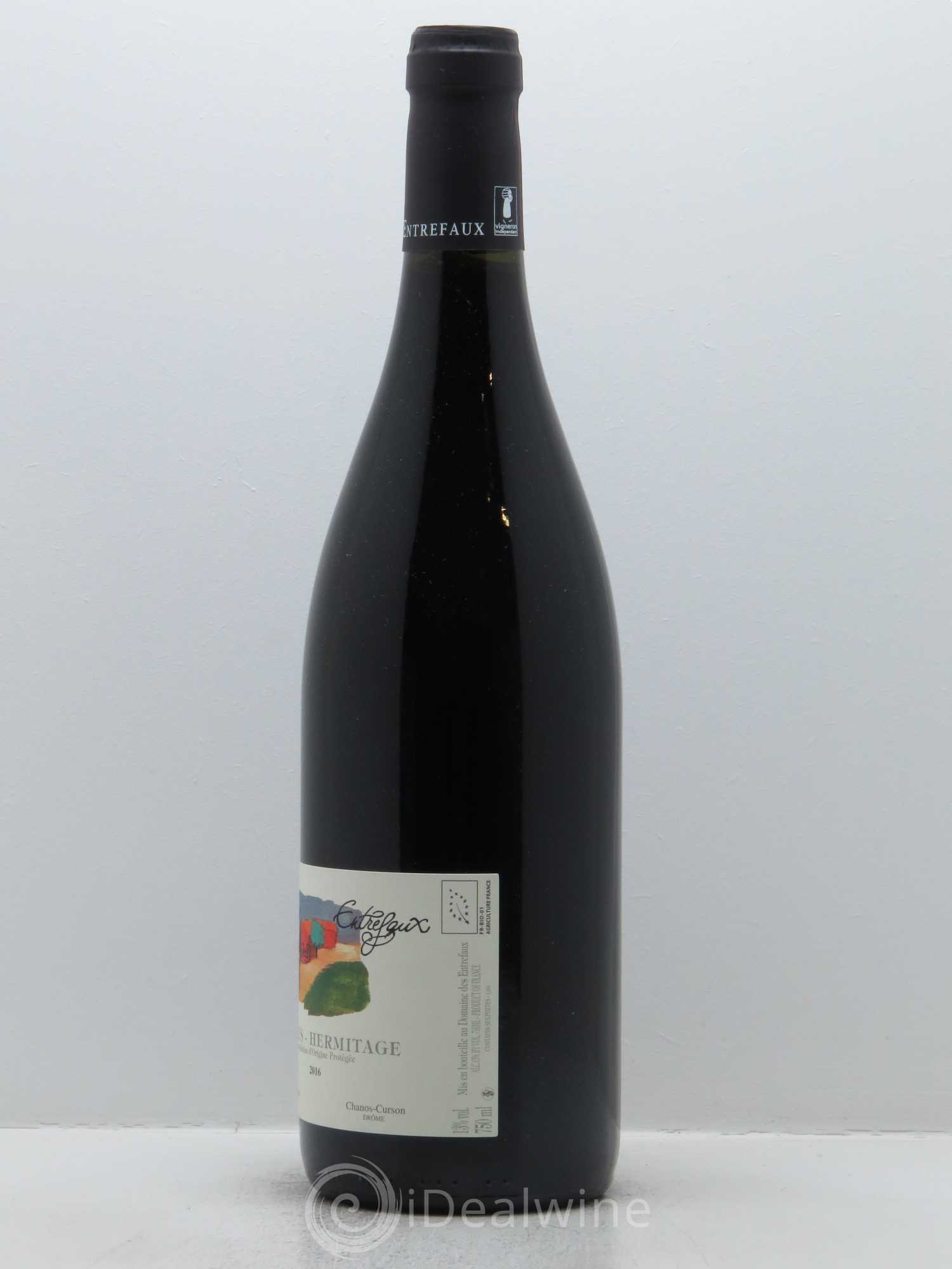 Crozes-Hermitage Domaine des Entrefaux 2016 - Lot de 1 bouteille - 1