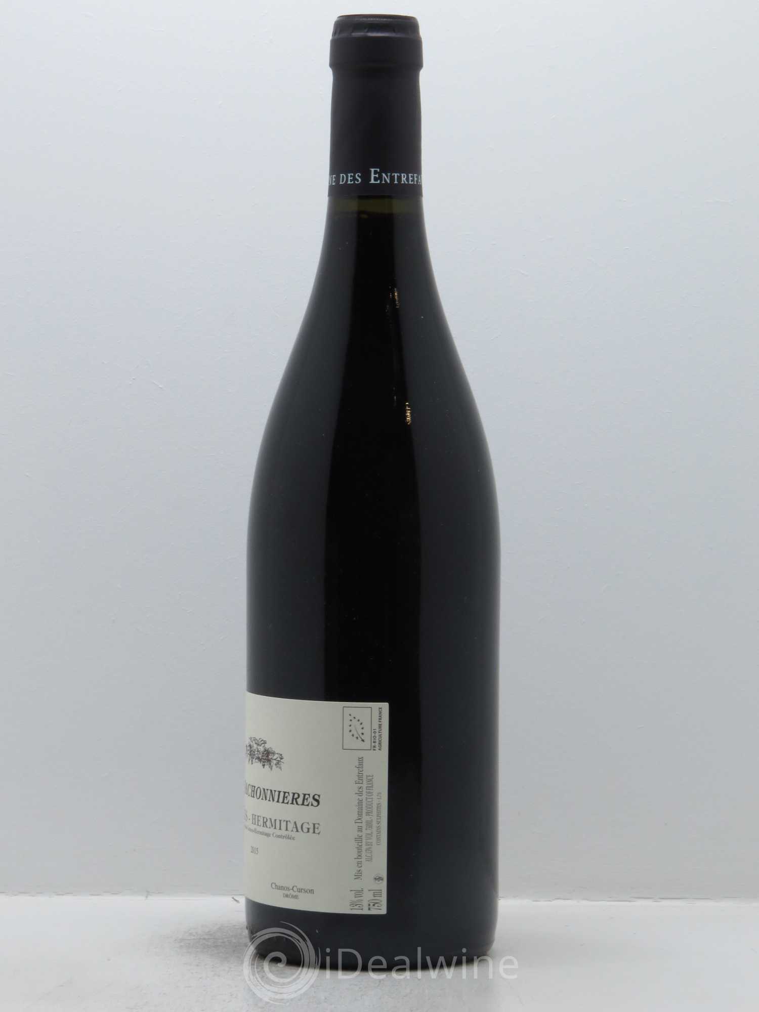 Crozes-Hermitage Les Machonnières Domaine des Entrefaux 2015 - Lot de 1 bouteille - 1