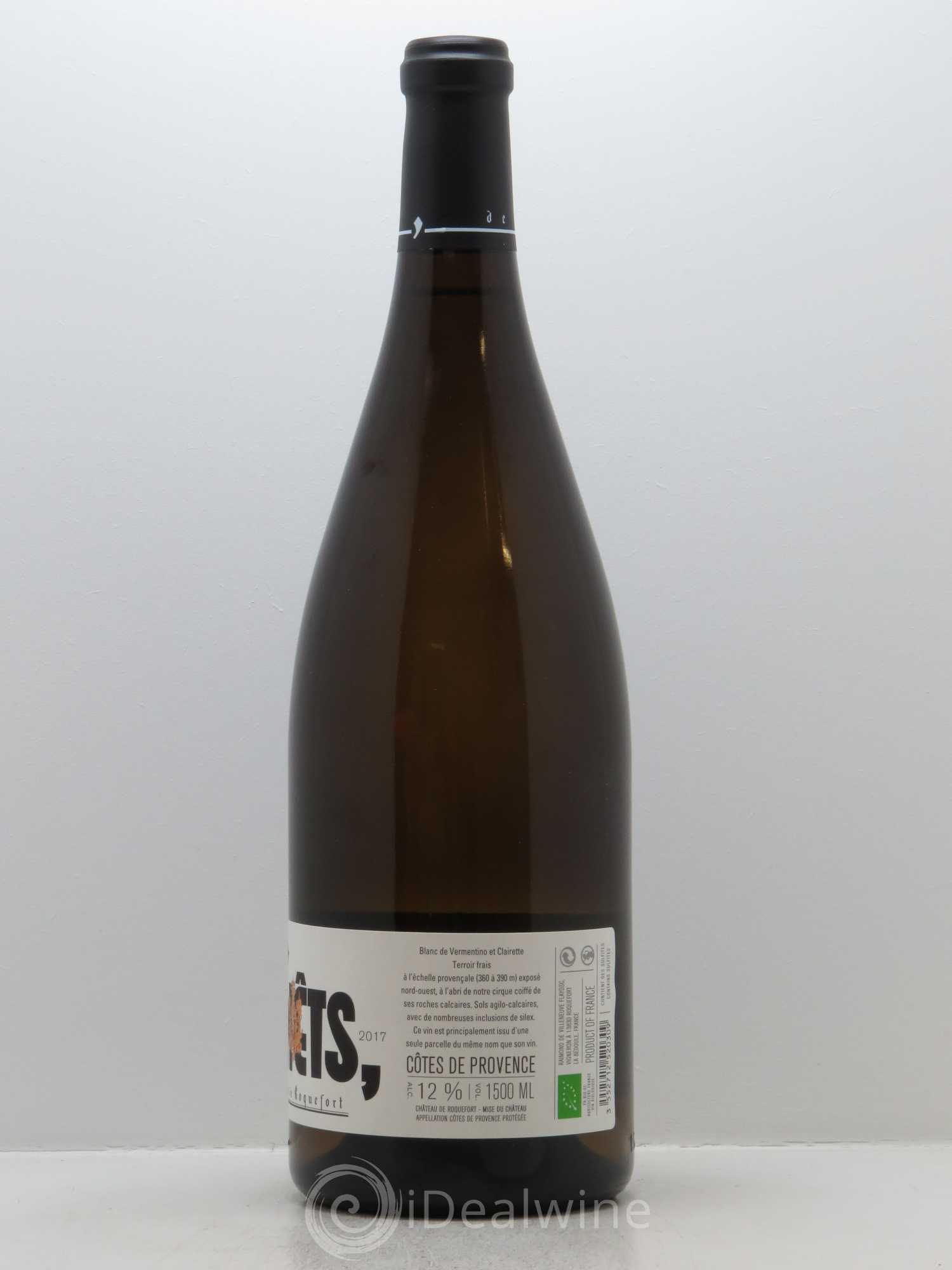 Côtes de Provence Château de Roquefort Les Genêts 2017 - Posten von 1 Magnum - 1