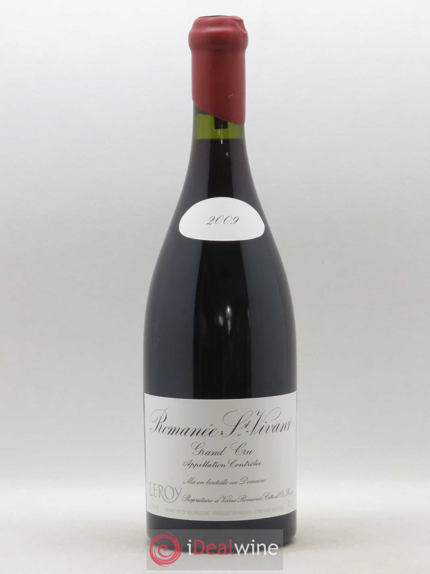 Romanée-Saint-Vivant Grand Cru Leroy (Domaine) 2009 - Lot de 1 bouteille - 0
