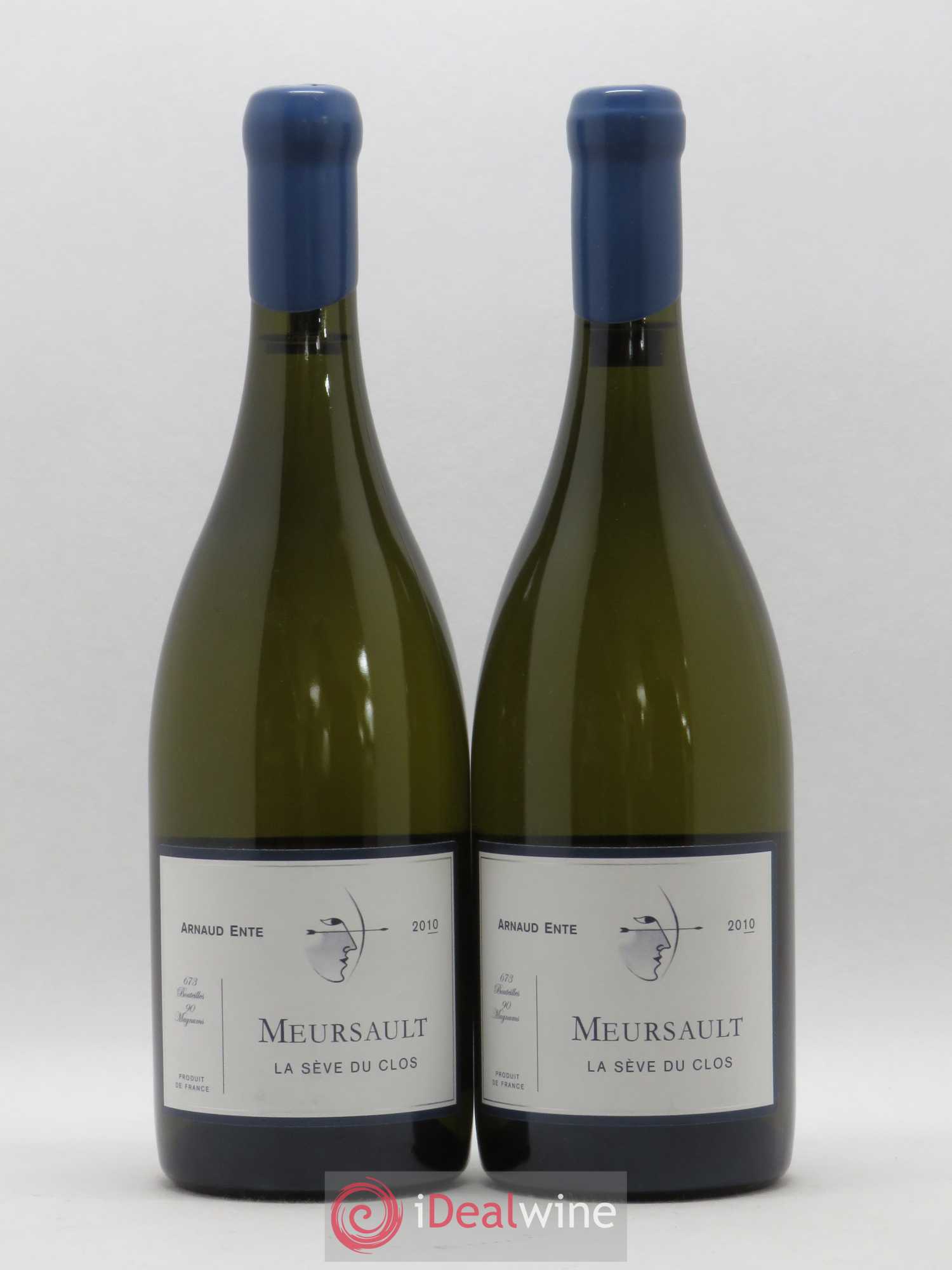 Meursault La Sève du Clos Arnaud Ente 2010 - Lot de 2 bouteilles - 0