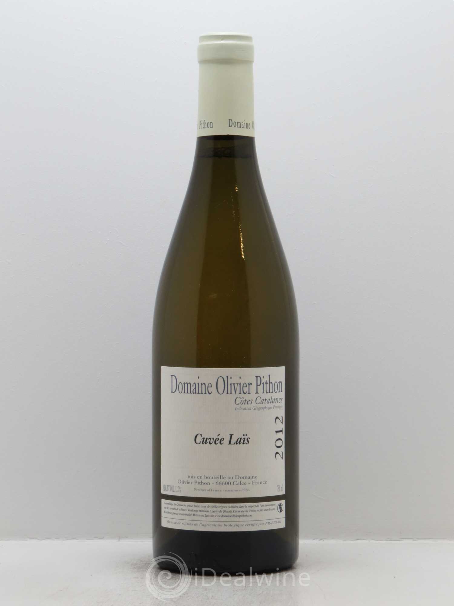 Côtes du Roussillon Olivier Pithon Laïs 2012 - Lot de 1 bouteille - 0