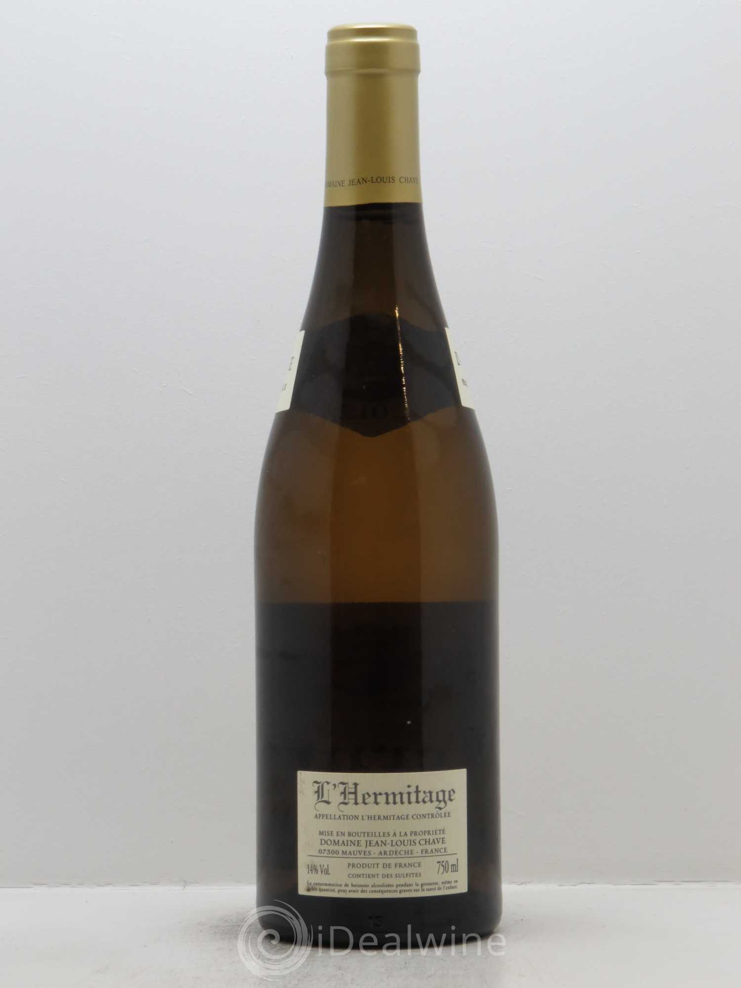 Hermitage Jean-Louis Chave 2012 - Lot de 1 bouteille - 1