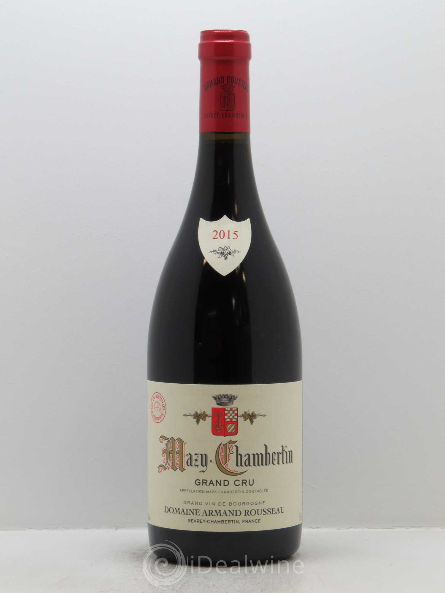 Mazis-Chambertin Grand Cru Armand Rousseau (Domaine) 2015 - Lot de 1 bouteille - 0