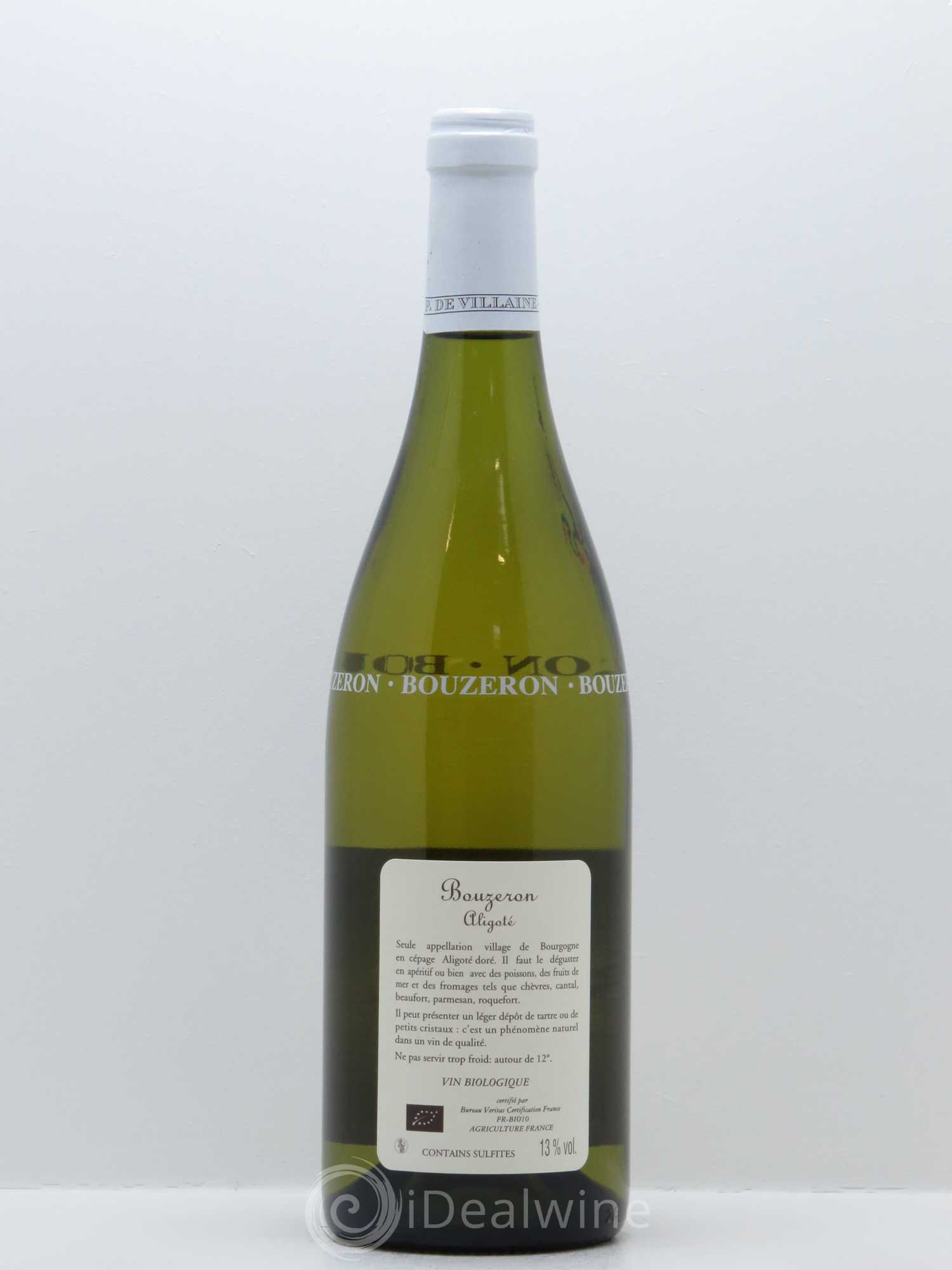 Bouzeron Domaine de Villaine 2015 - Lot de 1 bouteille - 1