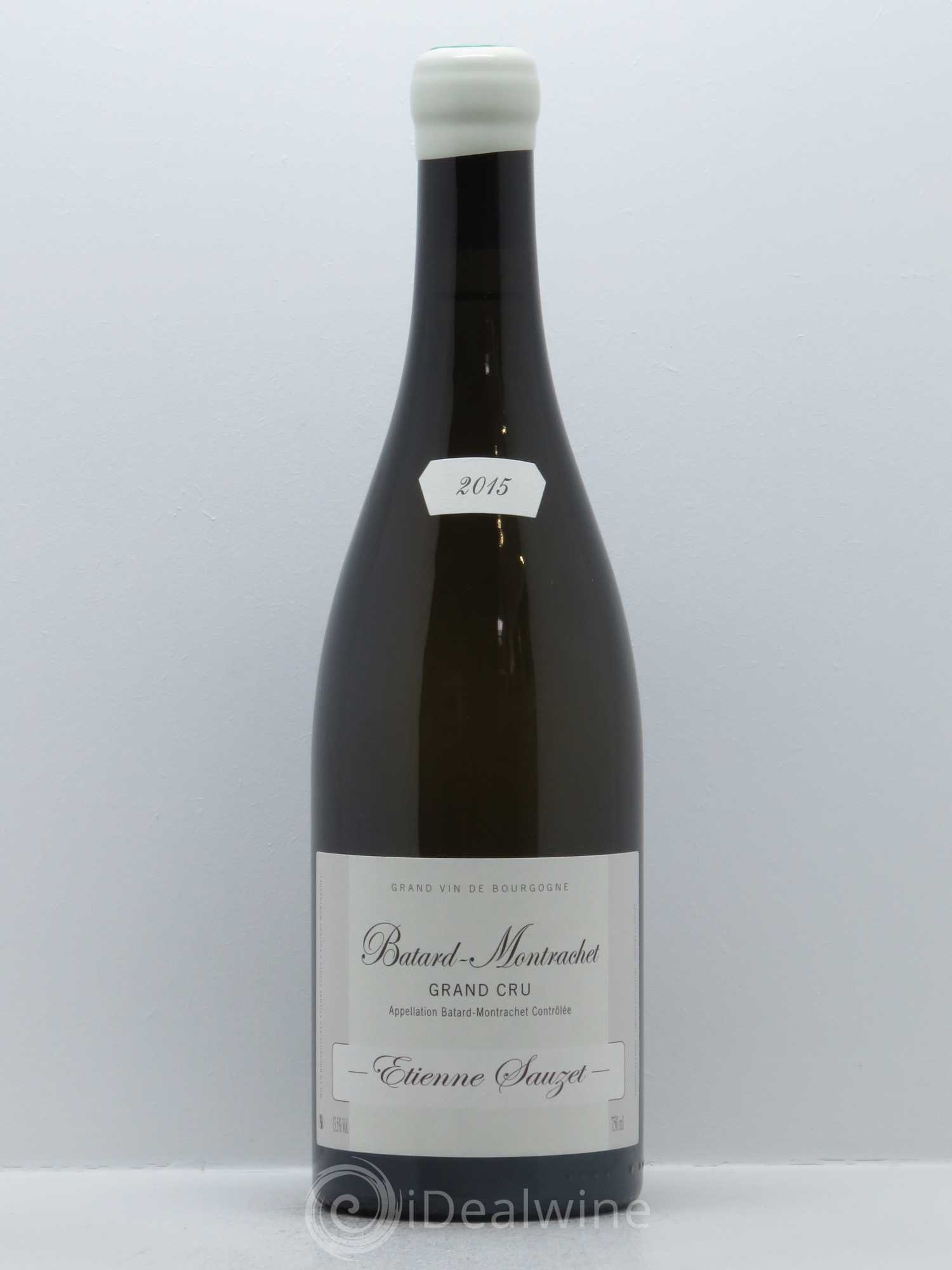 Bâtard-Montrachet Grand Cru Etienne Sauzet 2015 - Lot de 1 bouteille - 0