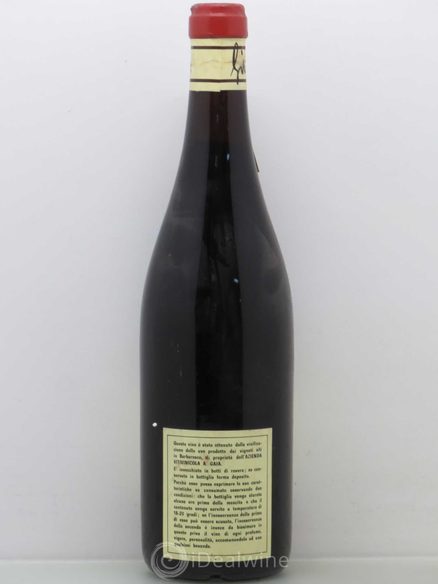 Barbaresco DOCG Angelo Gaja DOC Barbaresco 1967 - Lot of 1 bottle - 1