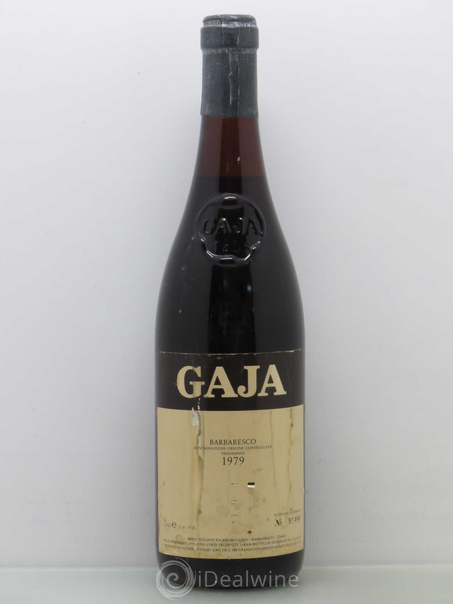 Barbaresco DOCG Angelo Gaja DOC Barbaresco (sans prix de réserve) 1979 - Posten von 1 Flasche - 0