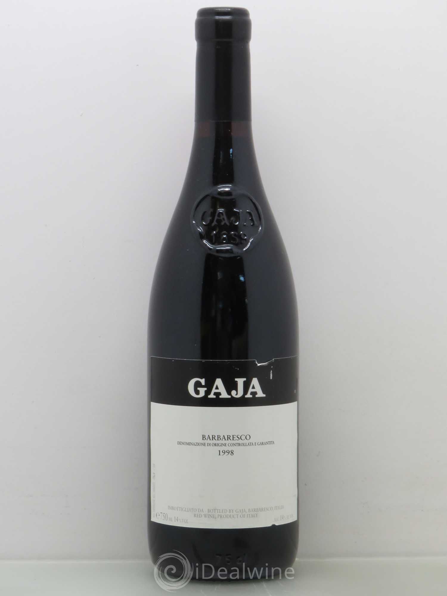 Barbaresco DOCG Angelo Gaja 1998 - Lot de 1 bouteille - 0