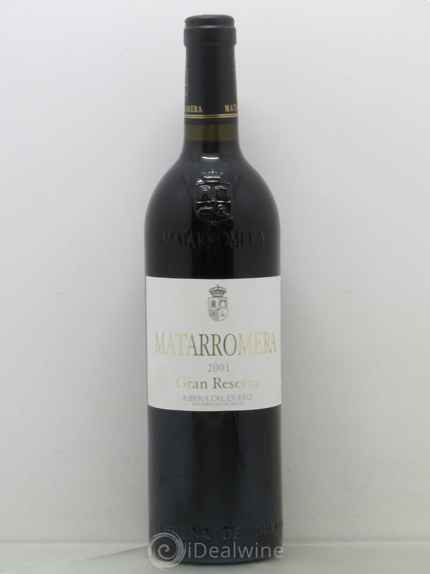 Ribera Del Duero DO Matarromera Gran Riserva 2001 - Posten von 1 Flasche - 0