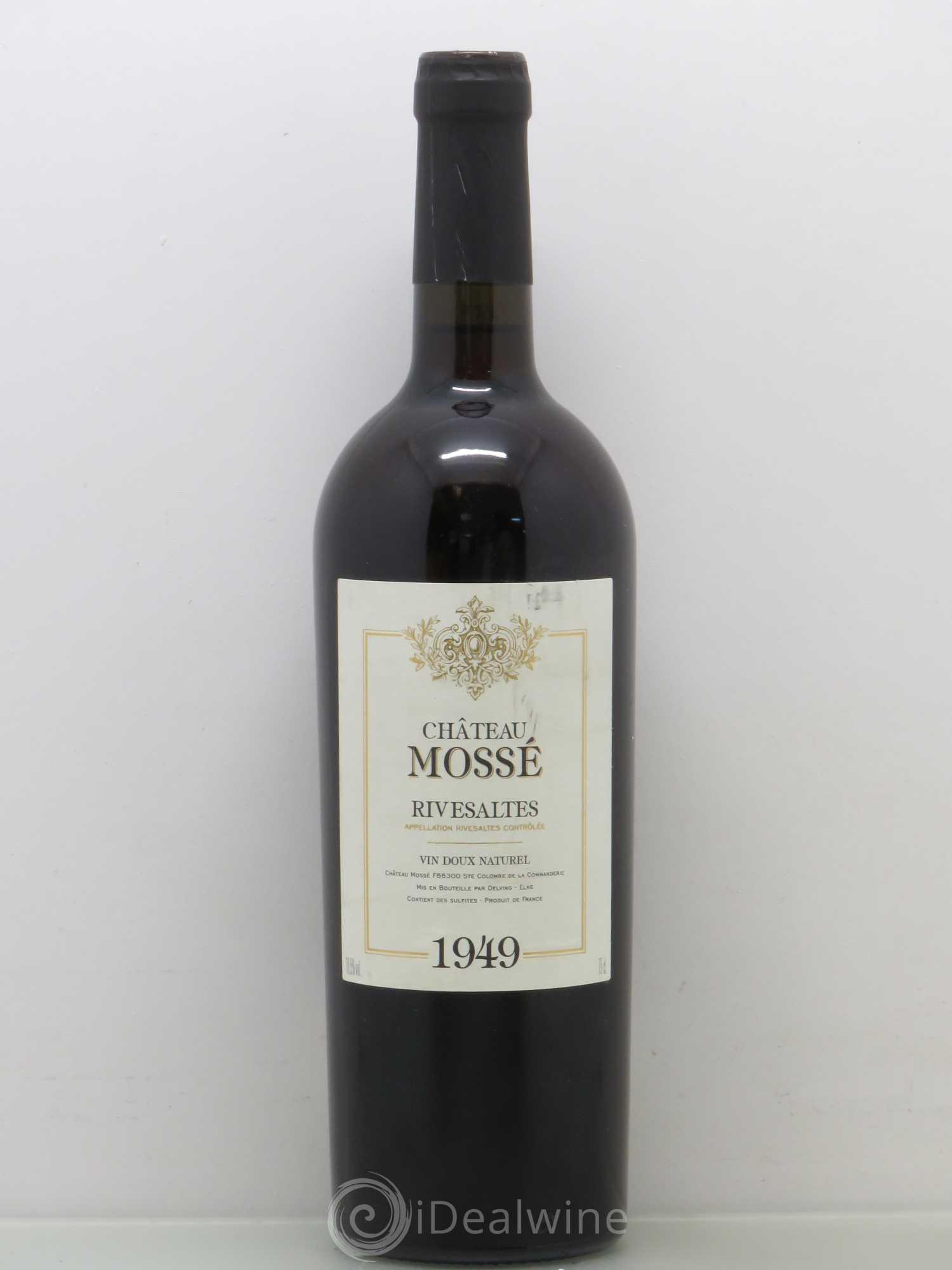 Rivesaltes Château Mossé 1949 - Posten von 1 Flasche - 0