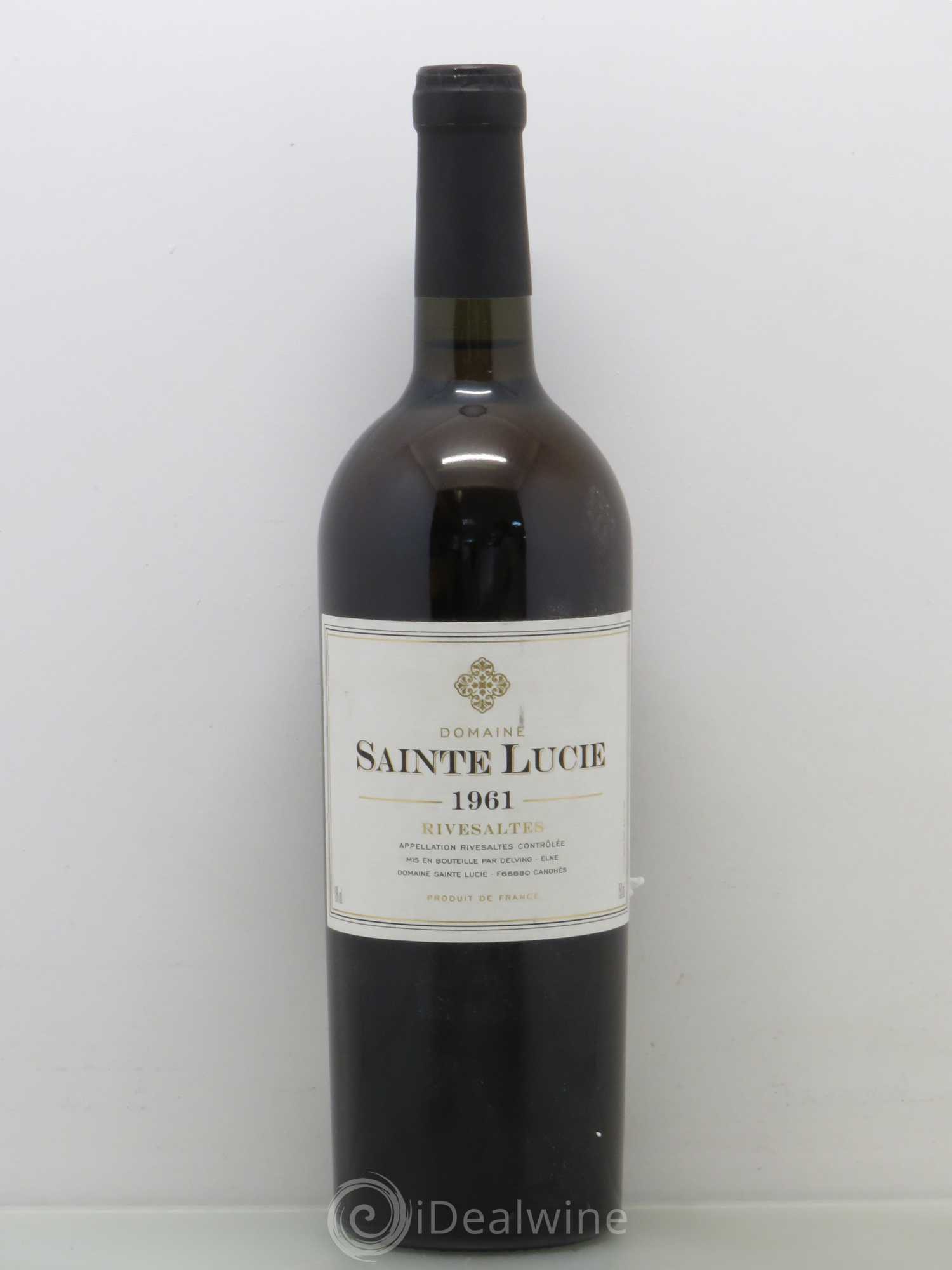 Rivesaltes Domaine Sainte Lucie 1961 - Posten von 1 Flasche - 0