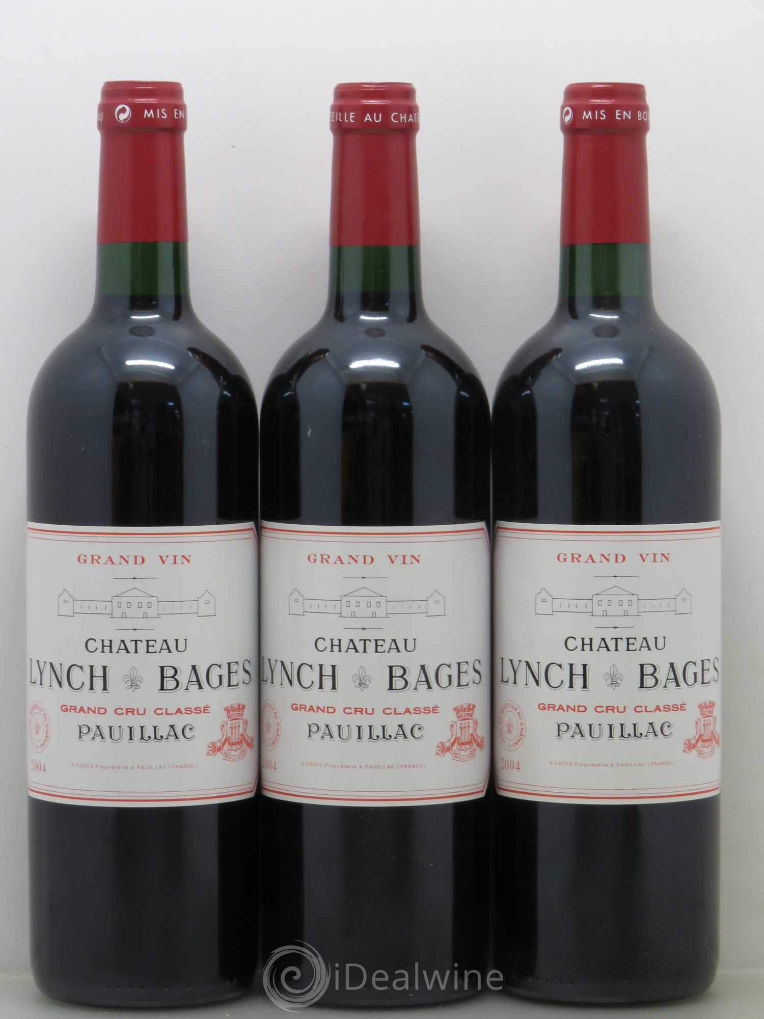 Château Lynch Bages 5ème Grand Cru Classé 2004 - Lot de 12 bouteilles - 1