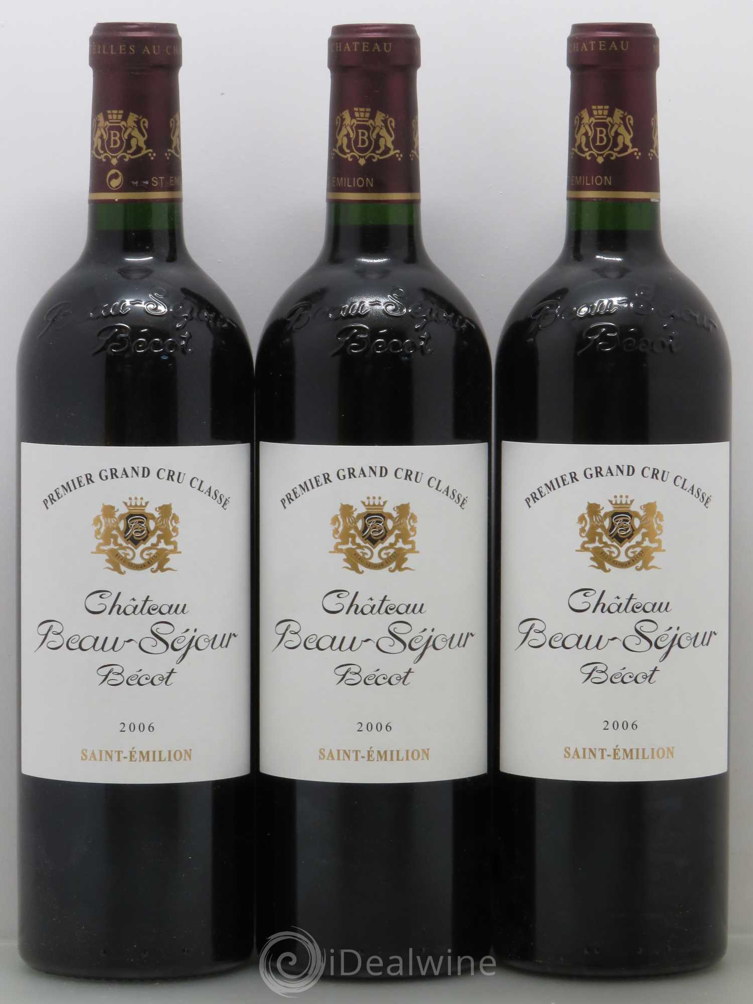 Château Beau-Séjour Bécot 1er Grand Cru Classé B 2006 - Lot de 12 bouteilles - 3