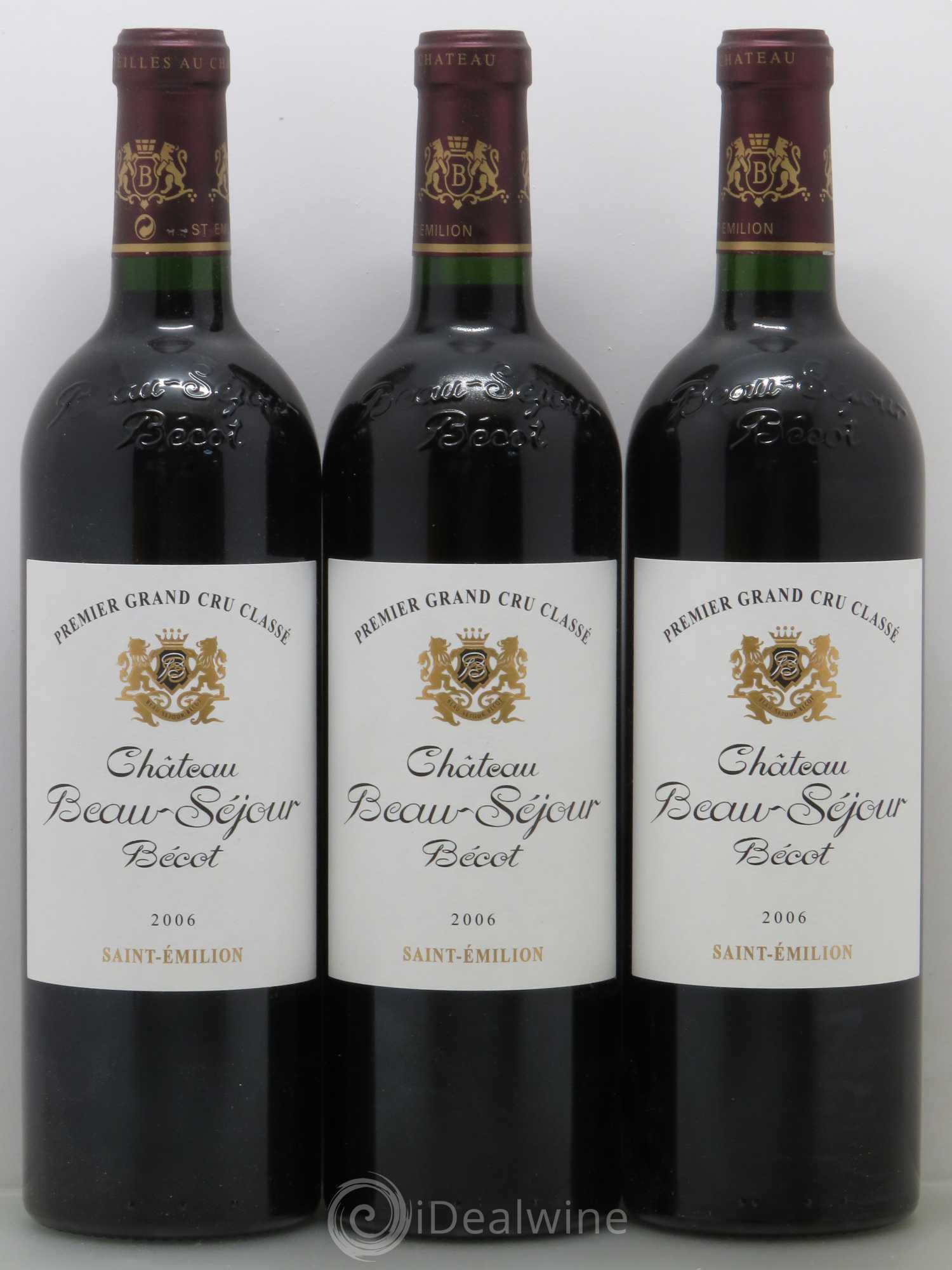 Château Beau-Séjour Bécot 1er Grand Cru Classé B 2006 - Lot de 12 bouteilles - 4