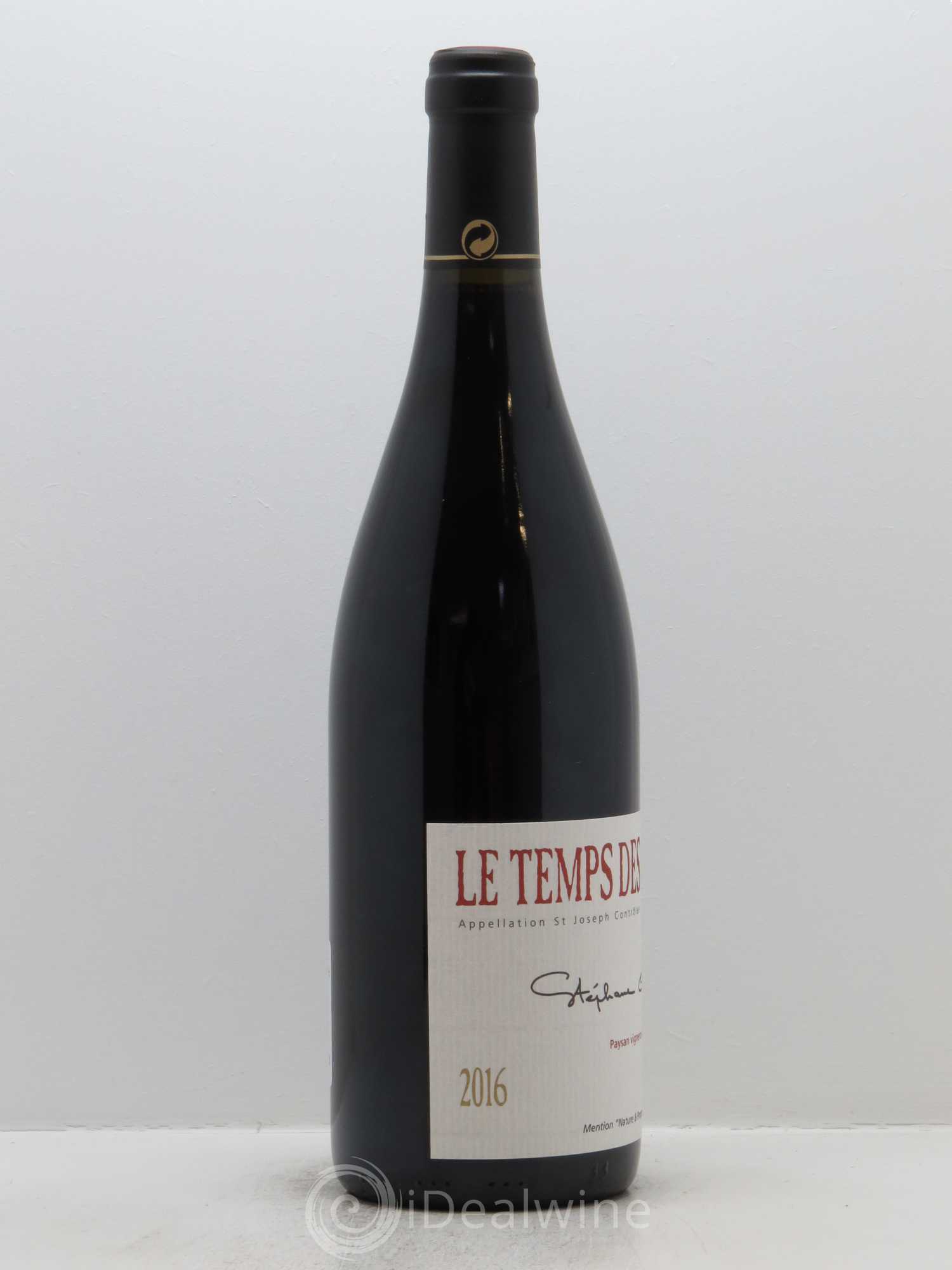 Saint-Joseph Le Temps des Cerises Stéphane Othéguy 2016 - Lot de 1 bouteille - 1