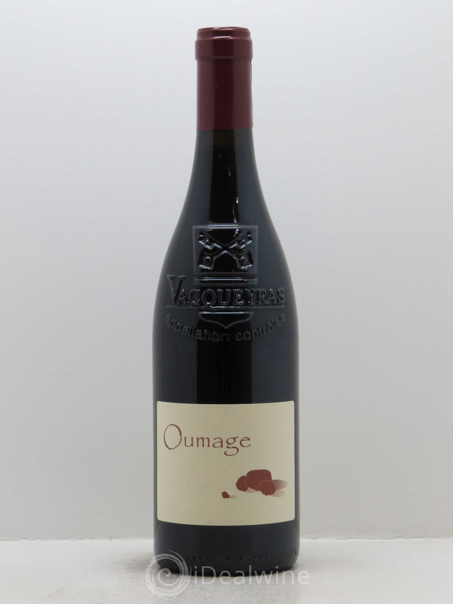 Vacqueyras Oumage Le Sang des Cailloux 2014 - Lot de 1 bouteille - 0