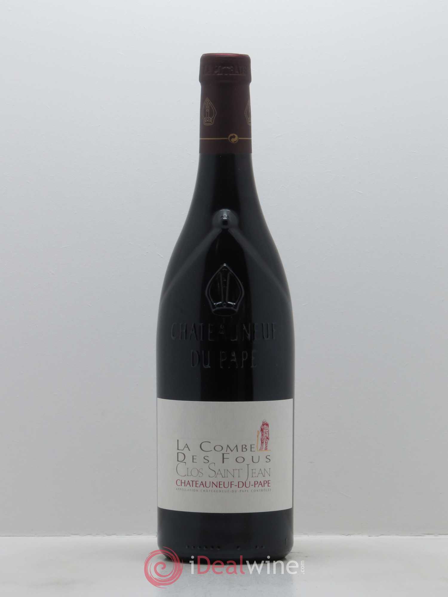 Châteauneuf-du-Pape Clos Saint-Jean La Combe des Fous Pascal et Vincent Maurel 2016 - Lot de 1 bouteille - 0
