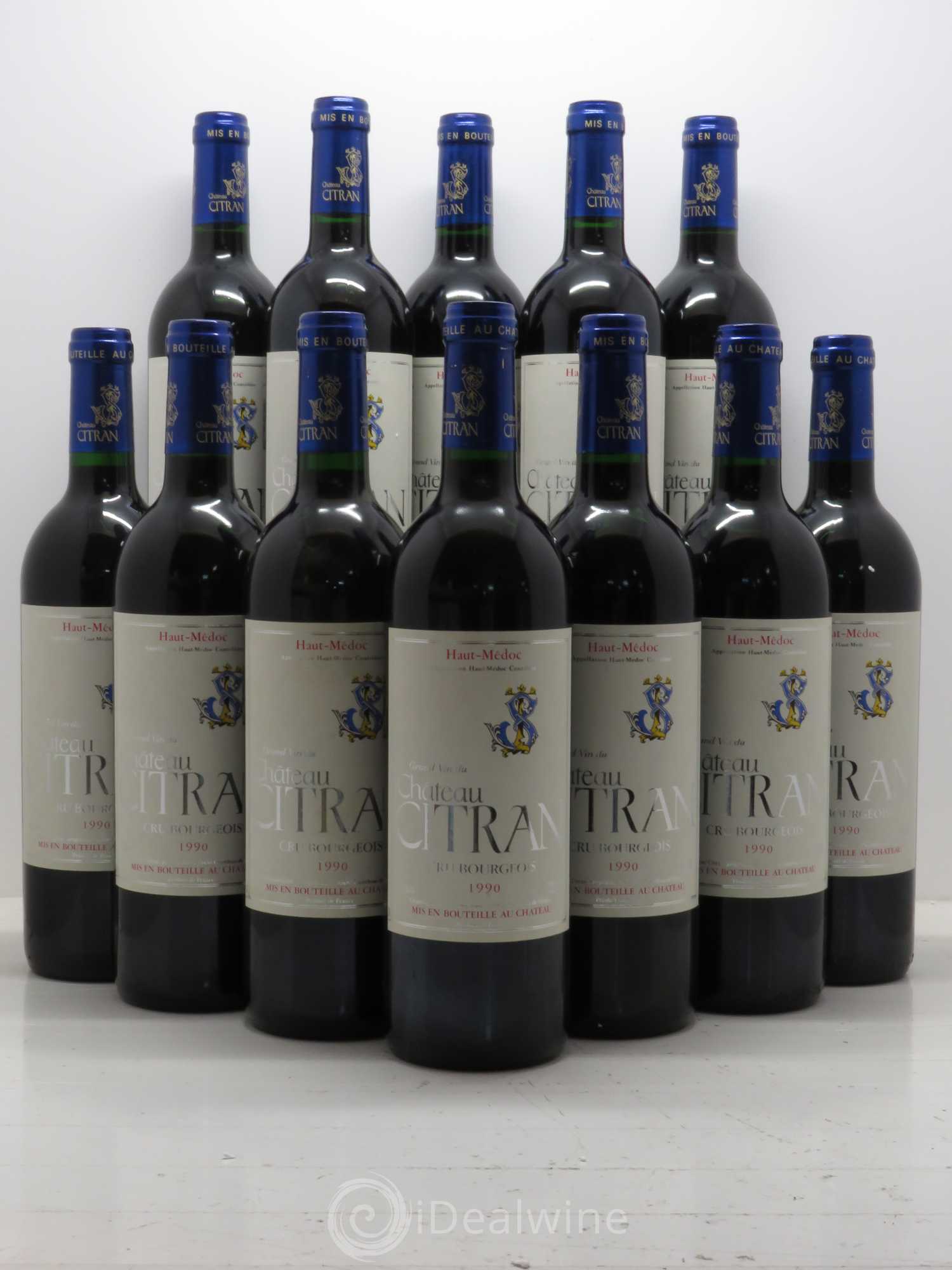 Château Citran Cru Bourgeois (sans prix de réserve) 1990 - Lot de 12 bouteilles - 0