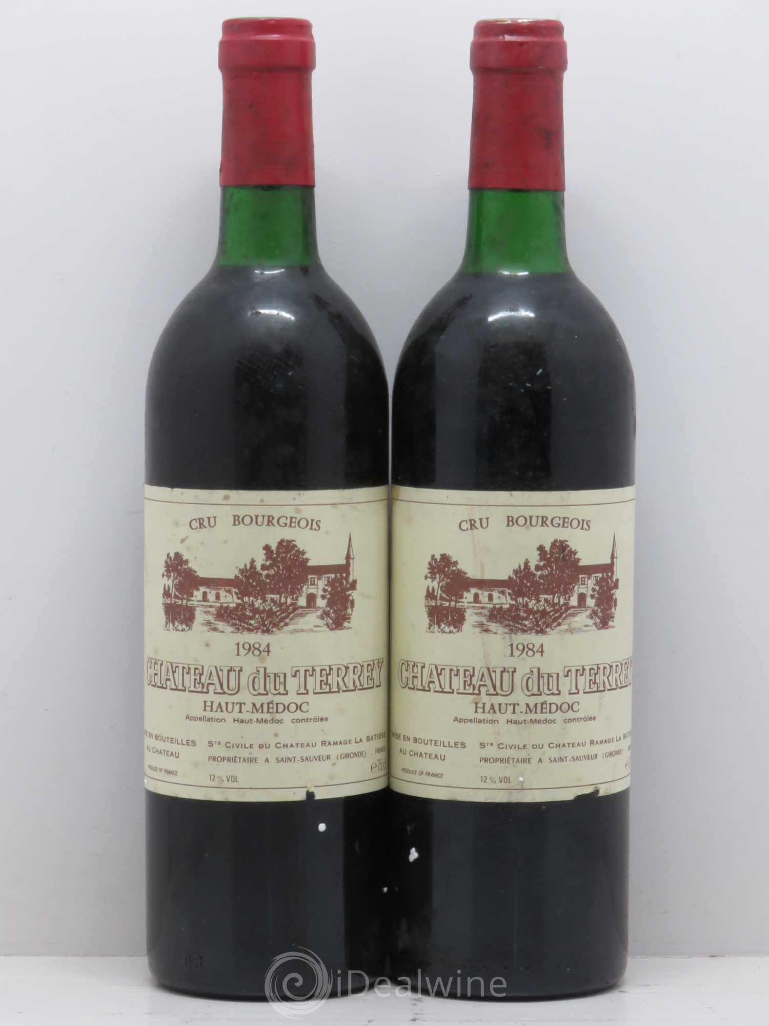 Haut Médoc Château du Terrey (sans prix de réserve) 1984 - Posten von 2 Flaschen - 0