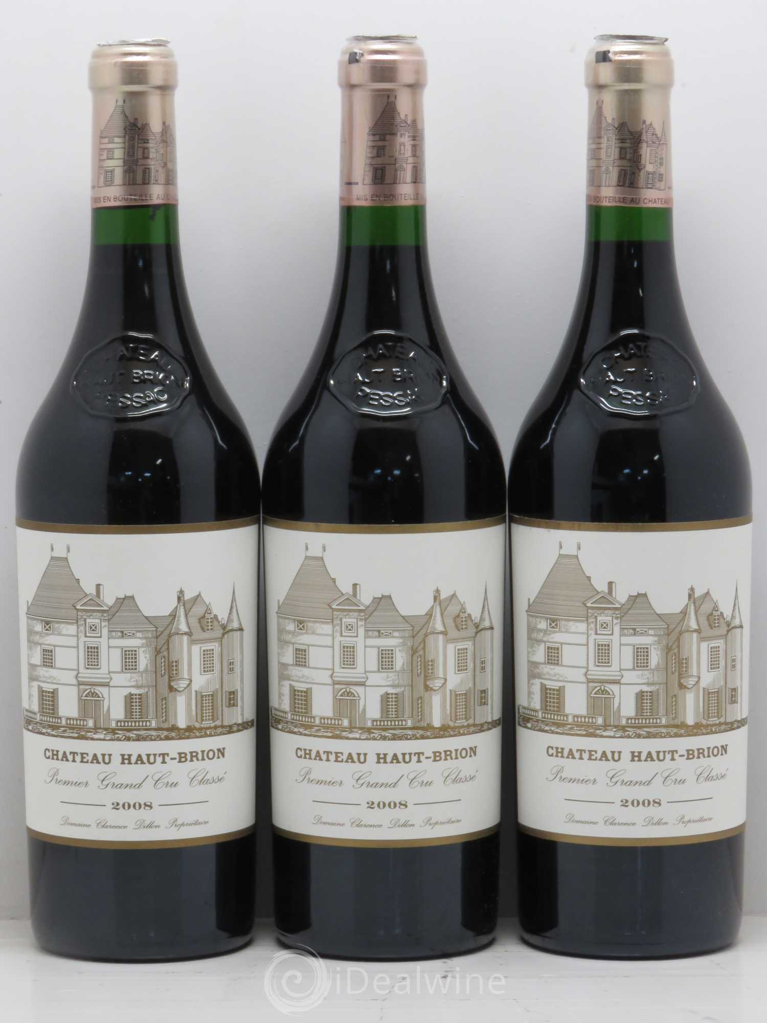 Château Haut Brion 1er Grand Cru Classé 2008 - Lot de 6 bouteilles - 3