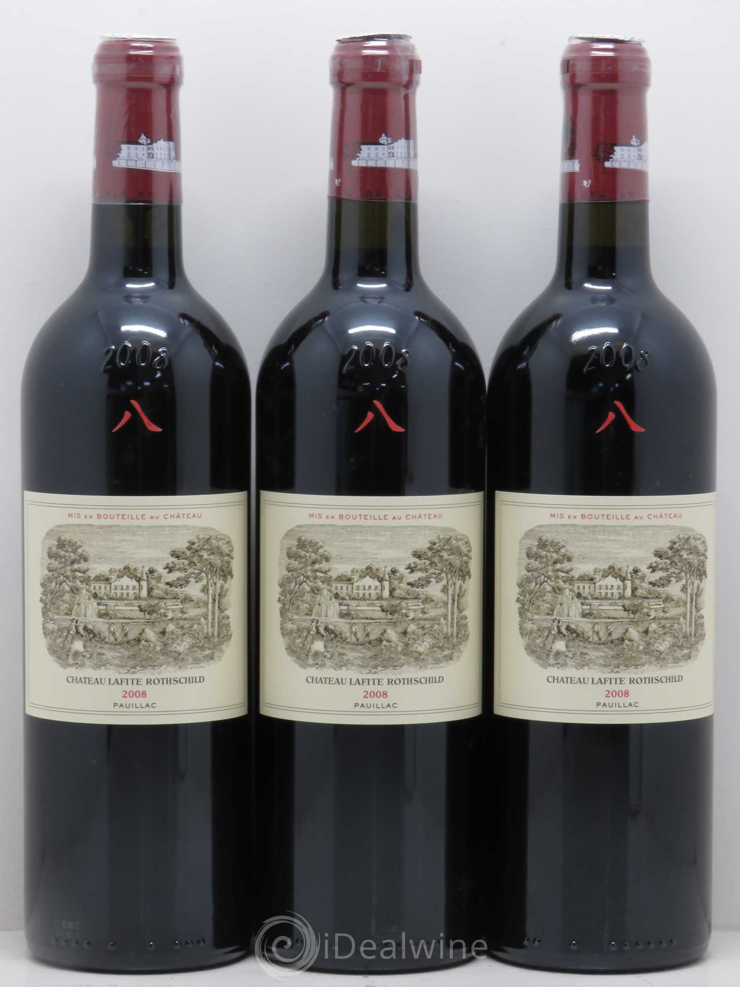 Château Lafite Rothschild 1er Grand Cru Classé 2008 - Lot de 6 bouteilles - 3