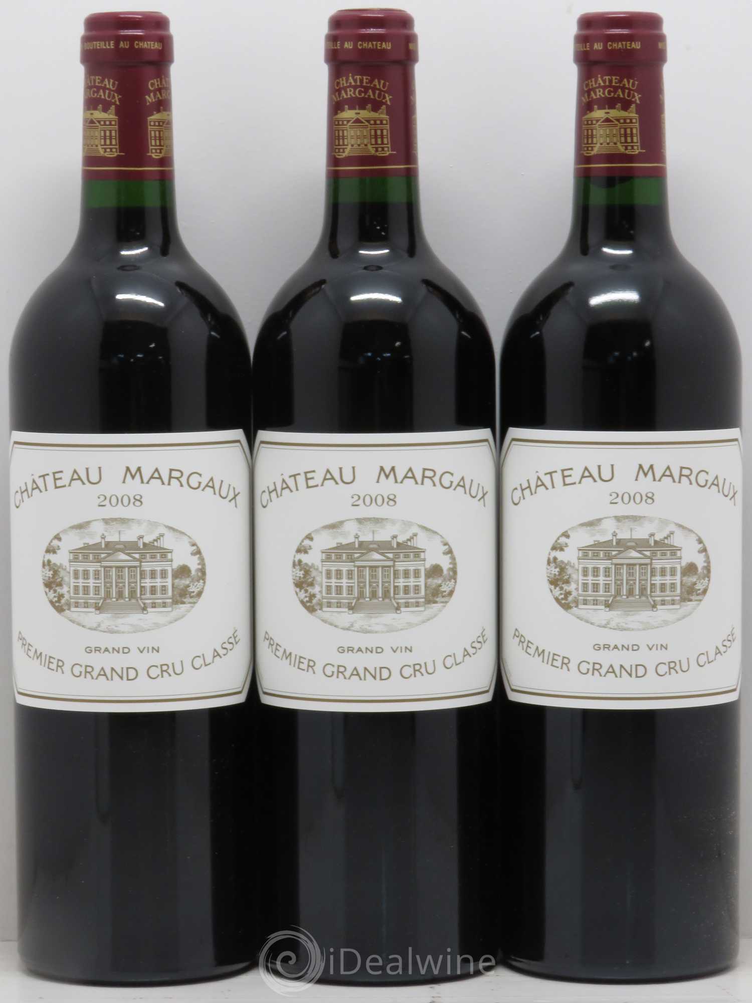 Château Margaux 1er Grand Cru Classé 2008 - Lot de 6 bouteilles - 3