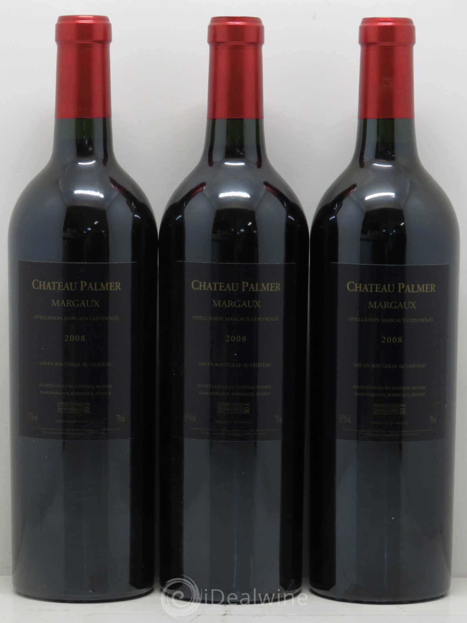 Château Palmer 3ème Grand Cru Classé 2008 - Lot de 6 bouteilles - 2