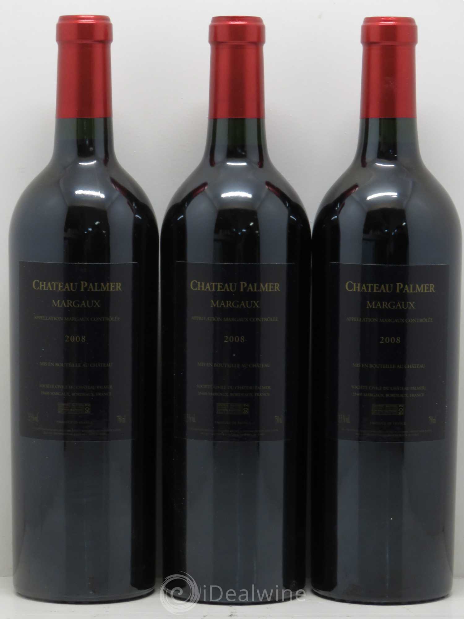 Château Palmer 3ème Grand Cru Classé 2008 - Lot de 6 bouteilles - 4