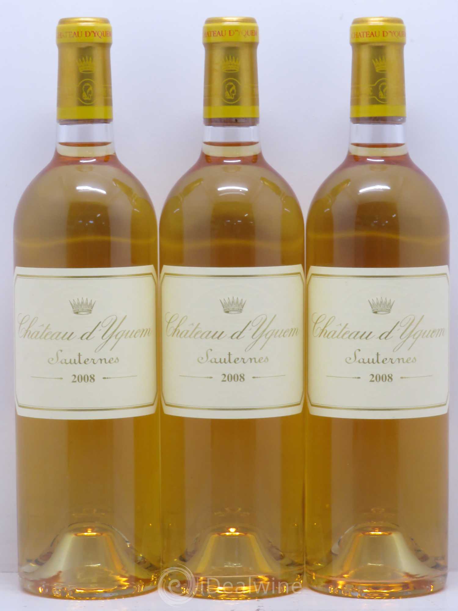 Château d' Yquem 1er Cru Classé Supérieur 2008 - Lotto di 12 bottiglie - 1