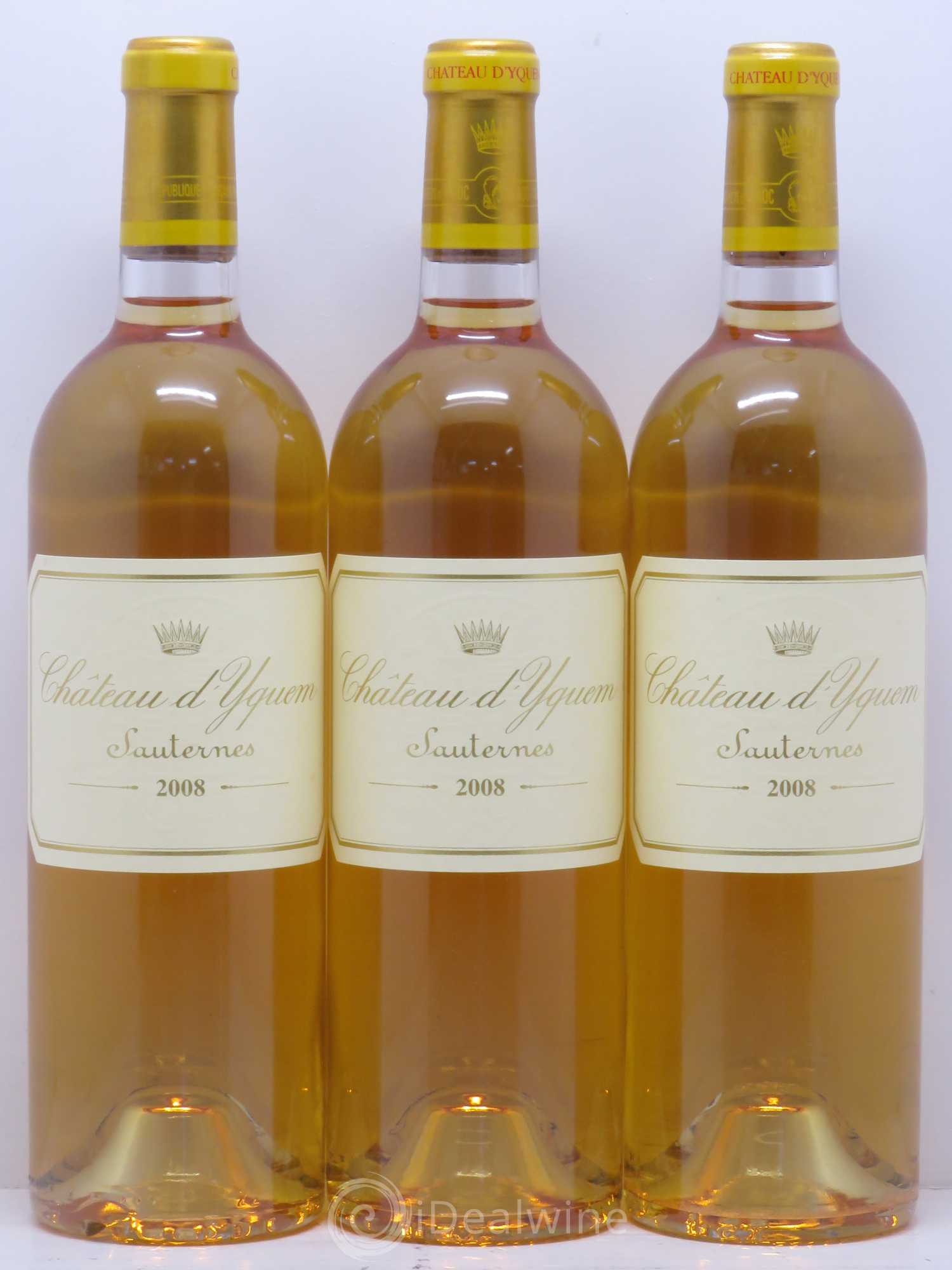Château d' Yquem 1er Cru Classé Supérieur 2008 - Lotto di 6 bottiglie - 1
