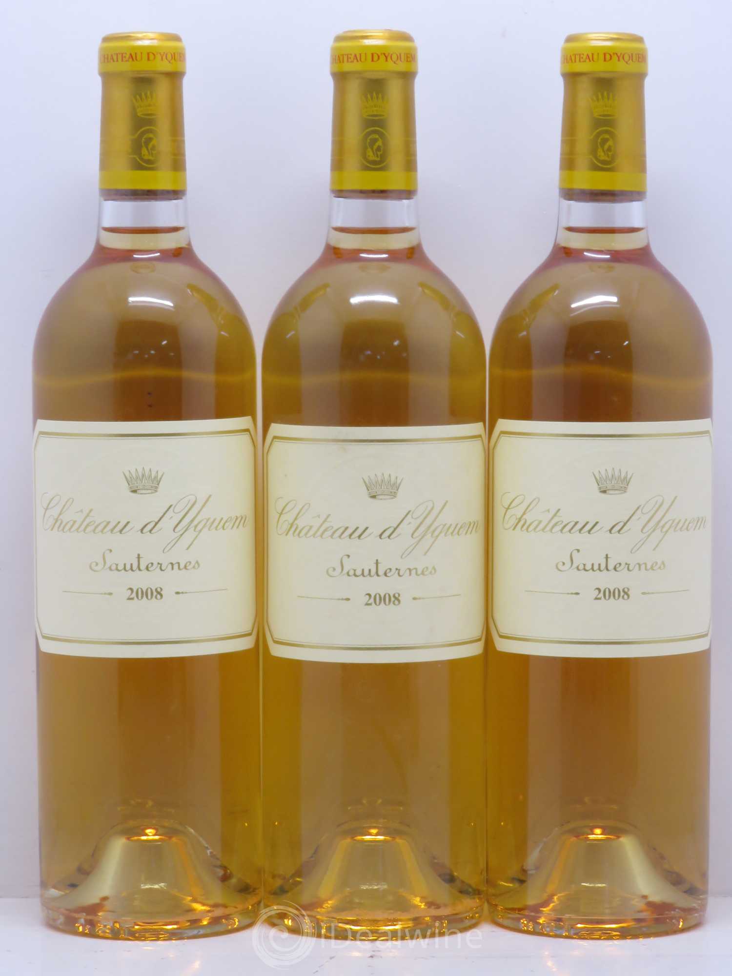 Château d' Yquem 1er Cru Classé Supérieur 2008 - Lot de 6 bouteilles - 1