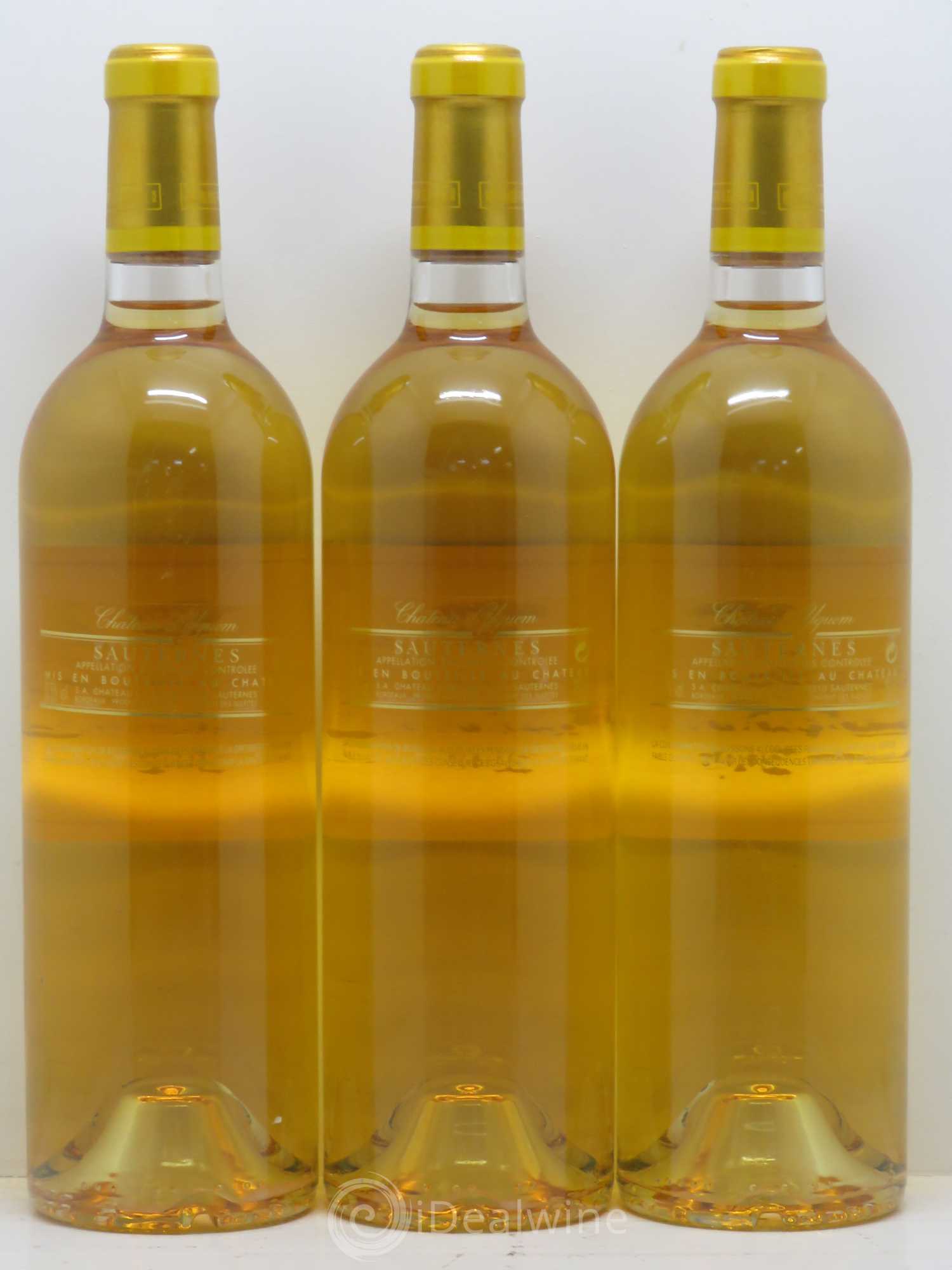 Château d' Yquem 1er Cru Classé Supérieur 2008 - Lotto di 3 bottiglie - 1