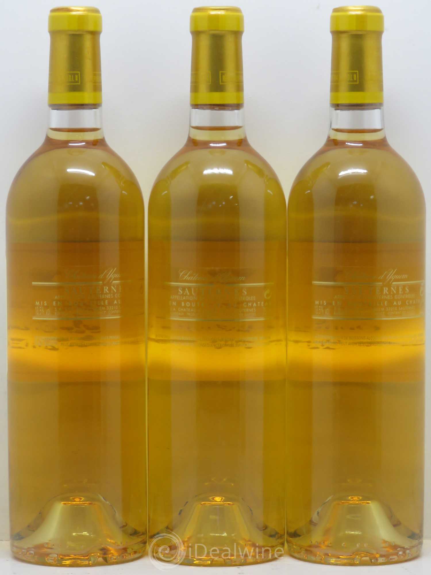 Château d' Yquem 1er Cru Classé Supérieur 2008 - Lotto di 3 bottiglie - 1