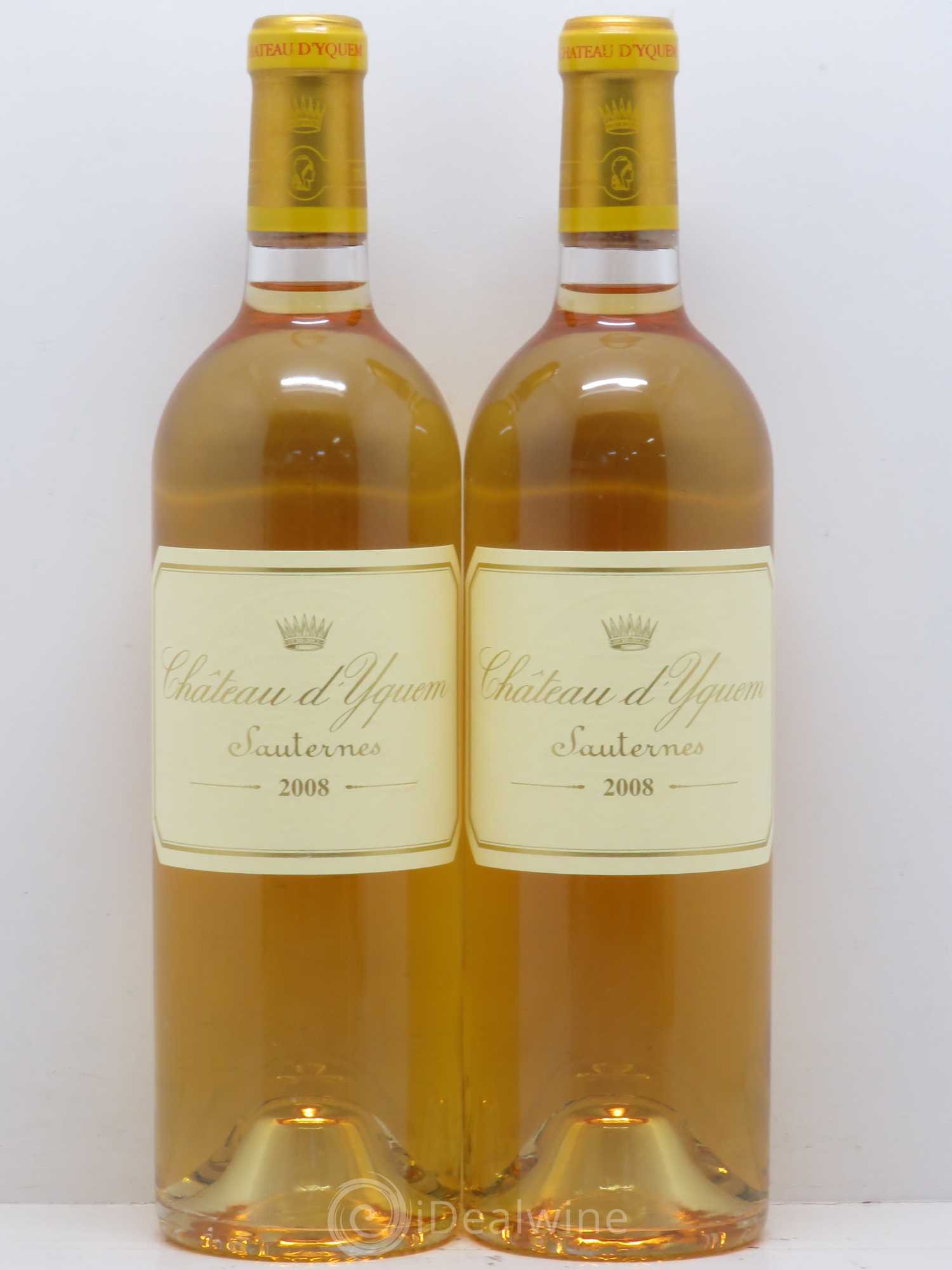 Château d' Yquem 1er Cru Classé Supérieur 2008 - Lotto di 2 bottiglie - 0