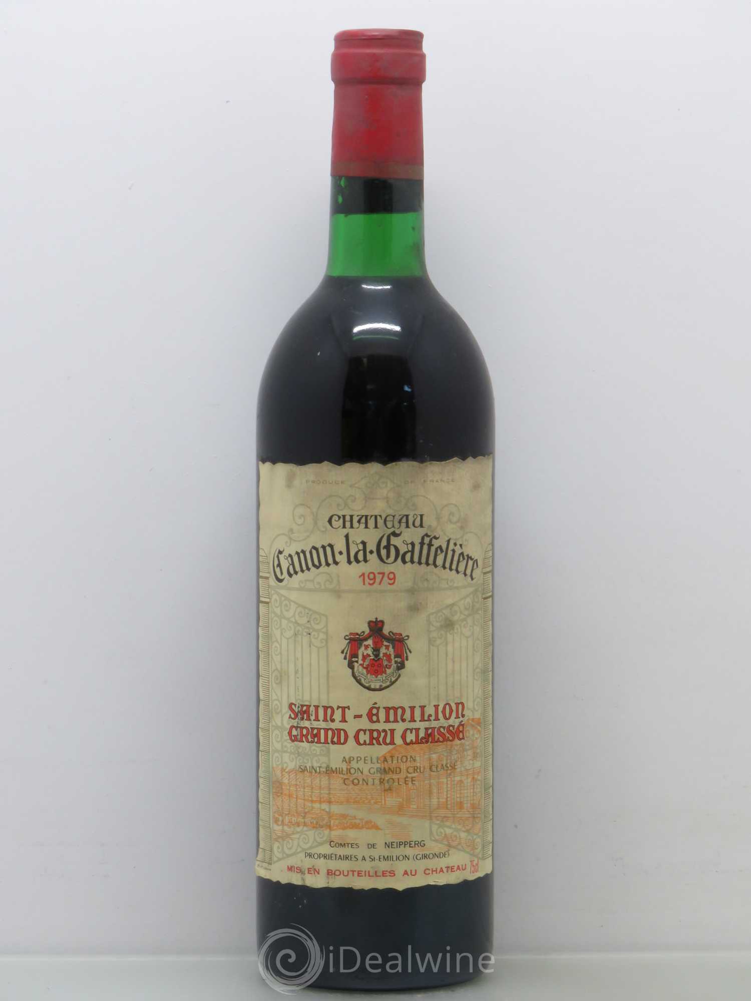 Château Canon la Gaffelière 1er Grand Cru Classé B 1979 - Lot de 1 bouteille - 0