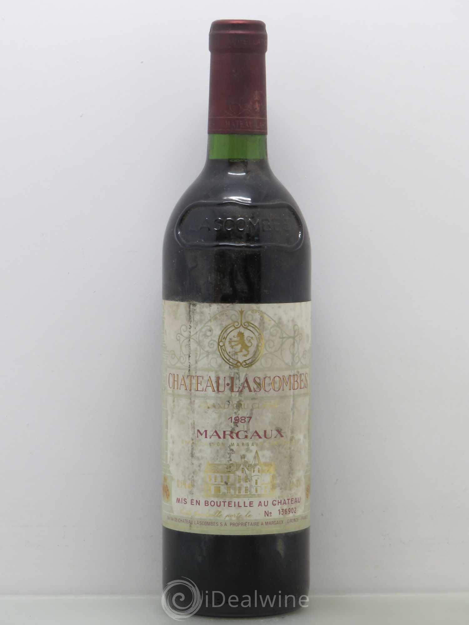 Château Lascombes 2ème Grand Cru Classé 1987 - Lot de 1 bouteille - 0