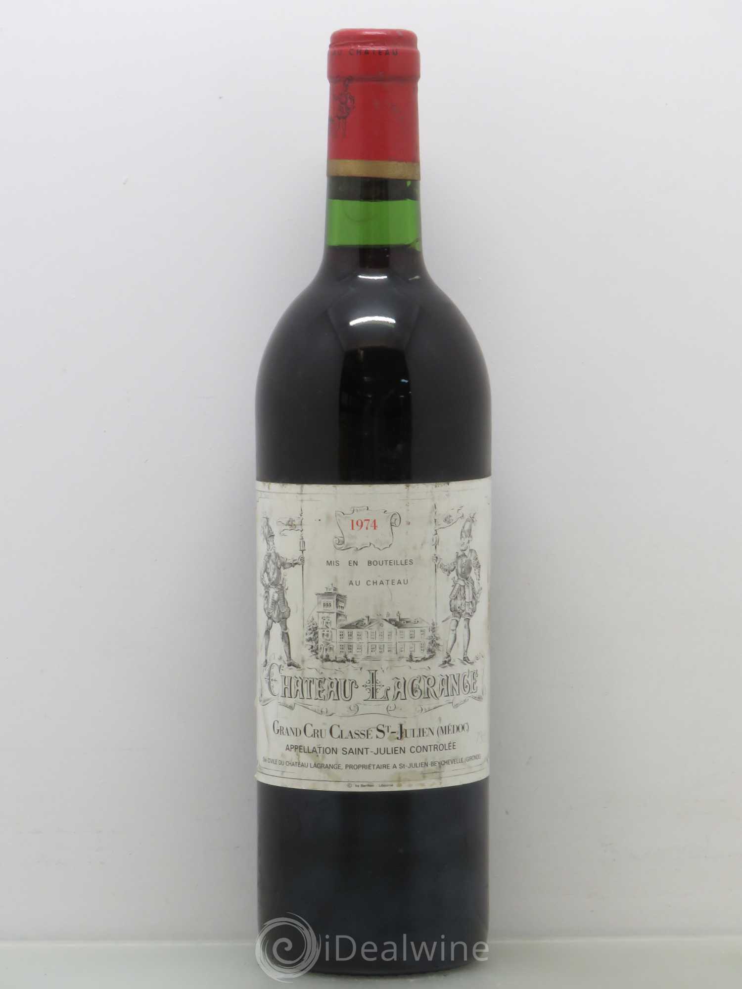 Château Lagrange 3ème Grand Cru Classé 1974 - Lot de 1 bouteille - 0