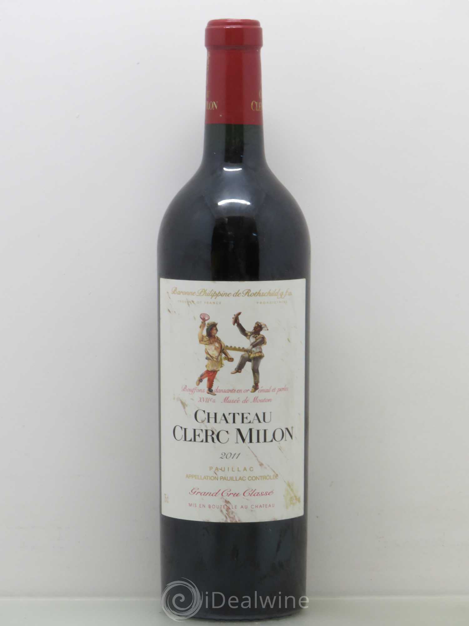 Château Clerc Milon 5ème Grand Cru Classé 2011 - Lot de 1 bouteille - 0