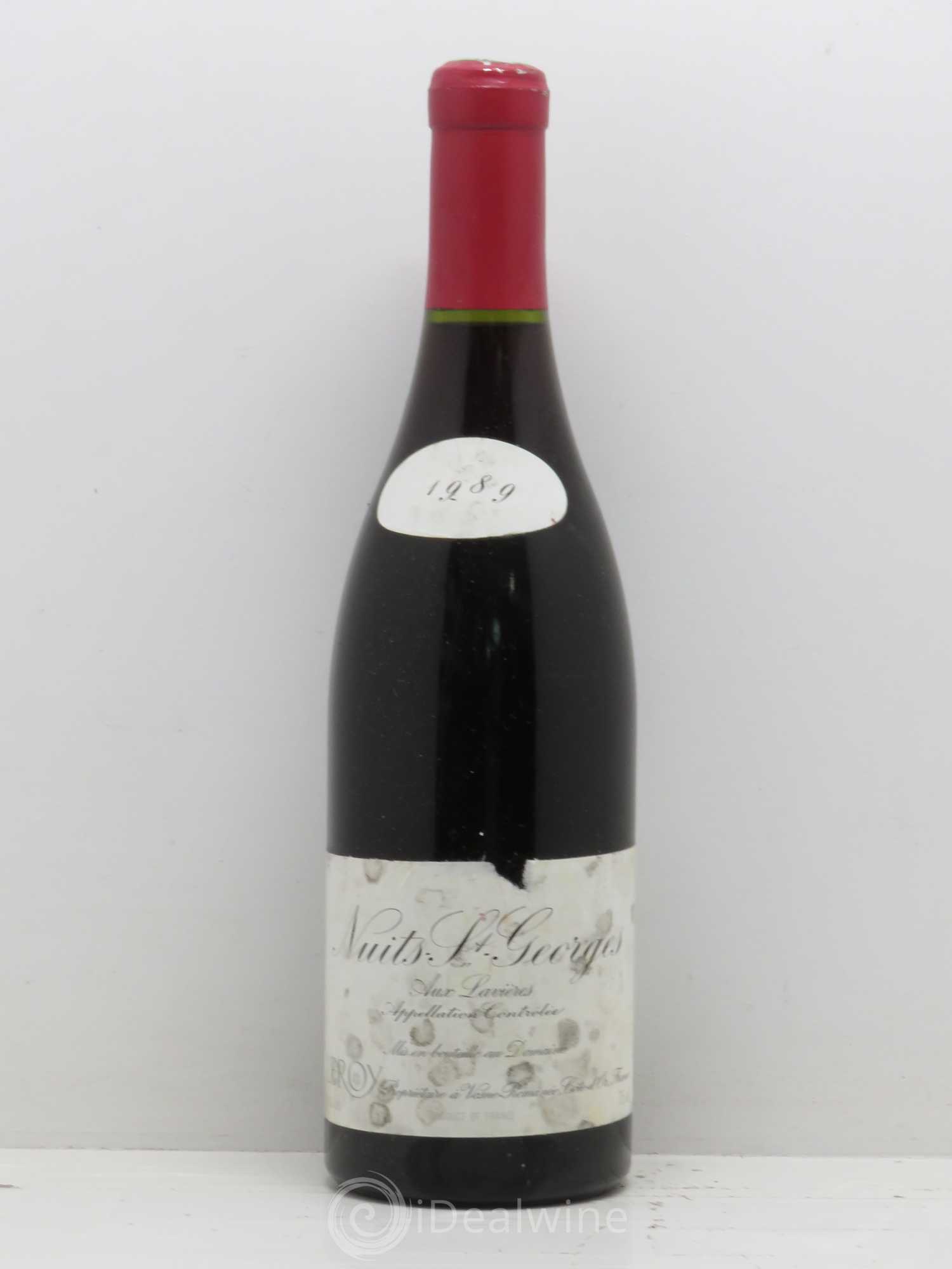 Nuits-Saint-Georges Aux Lavières Leroy (Domaine) 1989 - Lot de 1 bouteille - 0