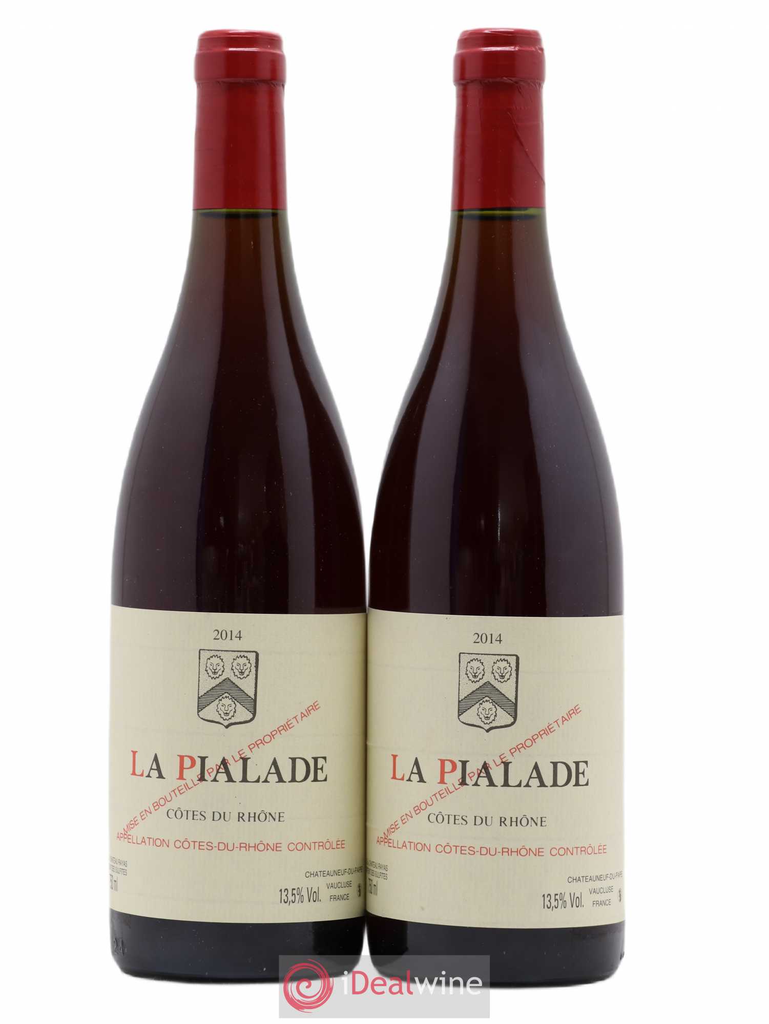 Côtes-du-Rhône La Pialade Emmanuel Reynaud 2014 - Lot de 2 bouteilles - 0