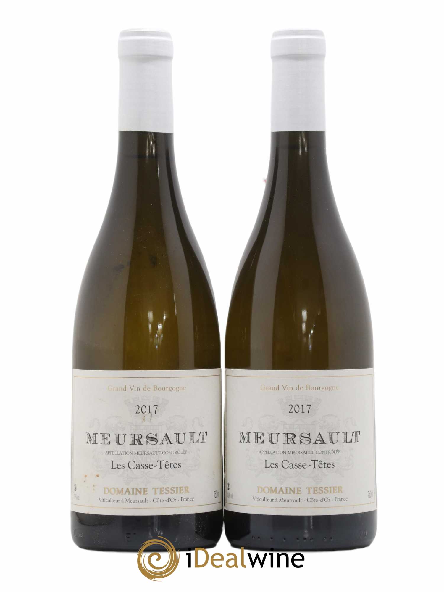 Meursault Les Casse-Têtes Tessier (Domaine) 2017 - Lot de 2 bouteilles - 0