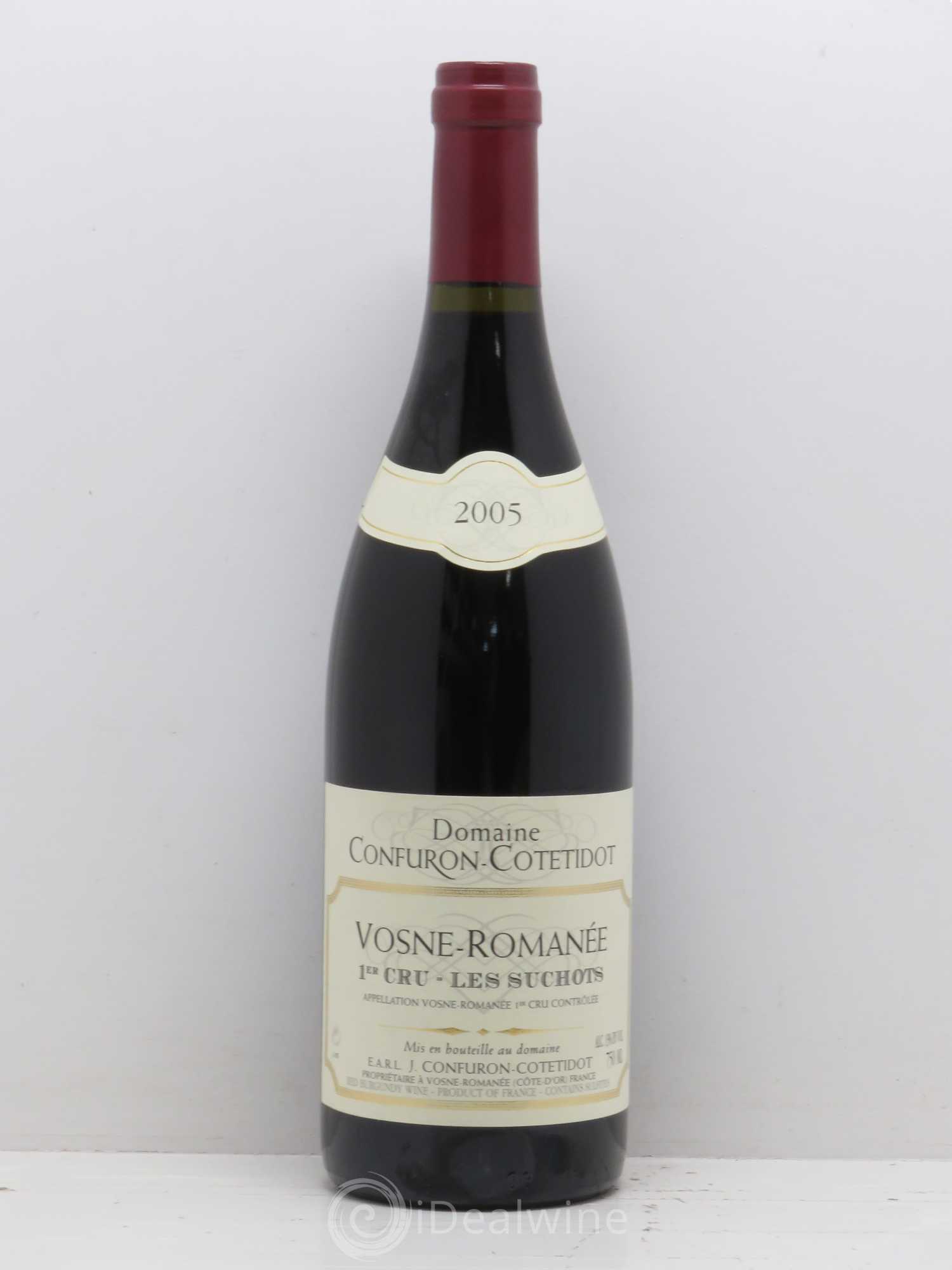 Vosne-Romanée 1er Cru Les Suchots Confuron-Cotetidot 2005 - Lot de 1 bouteille - 0
