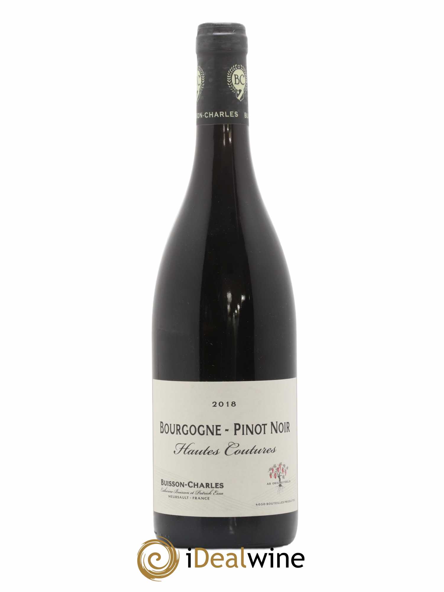 Bourgogne Hautes Coutures Domaine Buisson Charles 2018 - Lot de 1 bouteille - 0