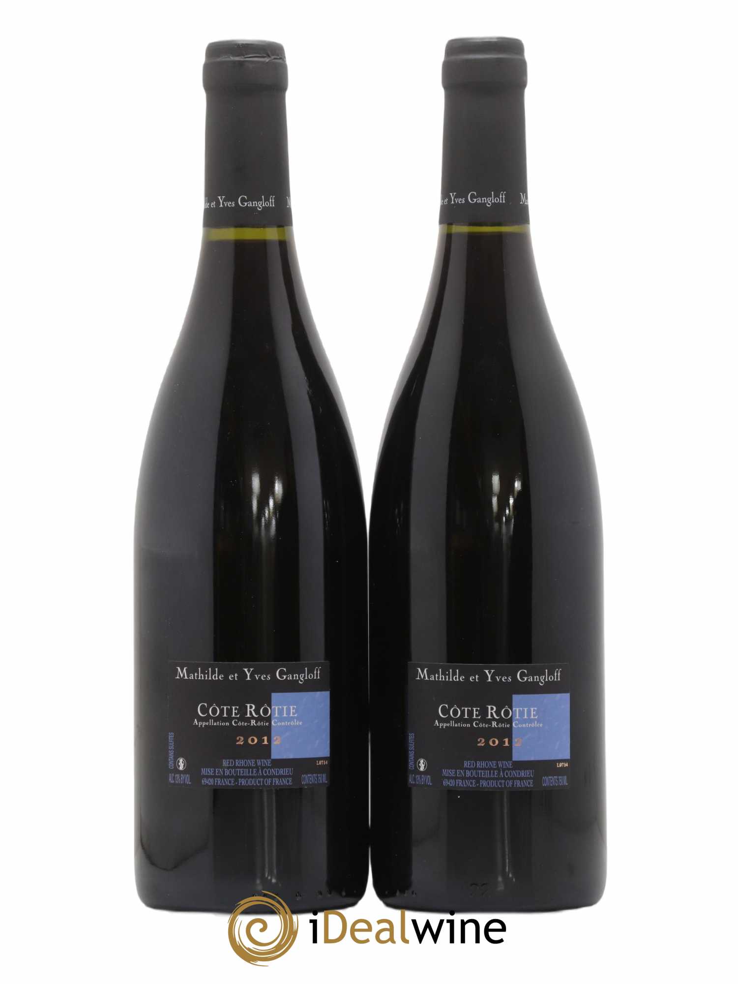 Côte-Rôtie La Barbarine Gangloff (Domaine) 2012 - Lot de 2 bouteilles - 1