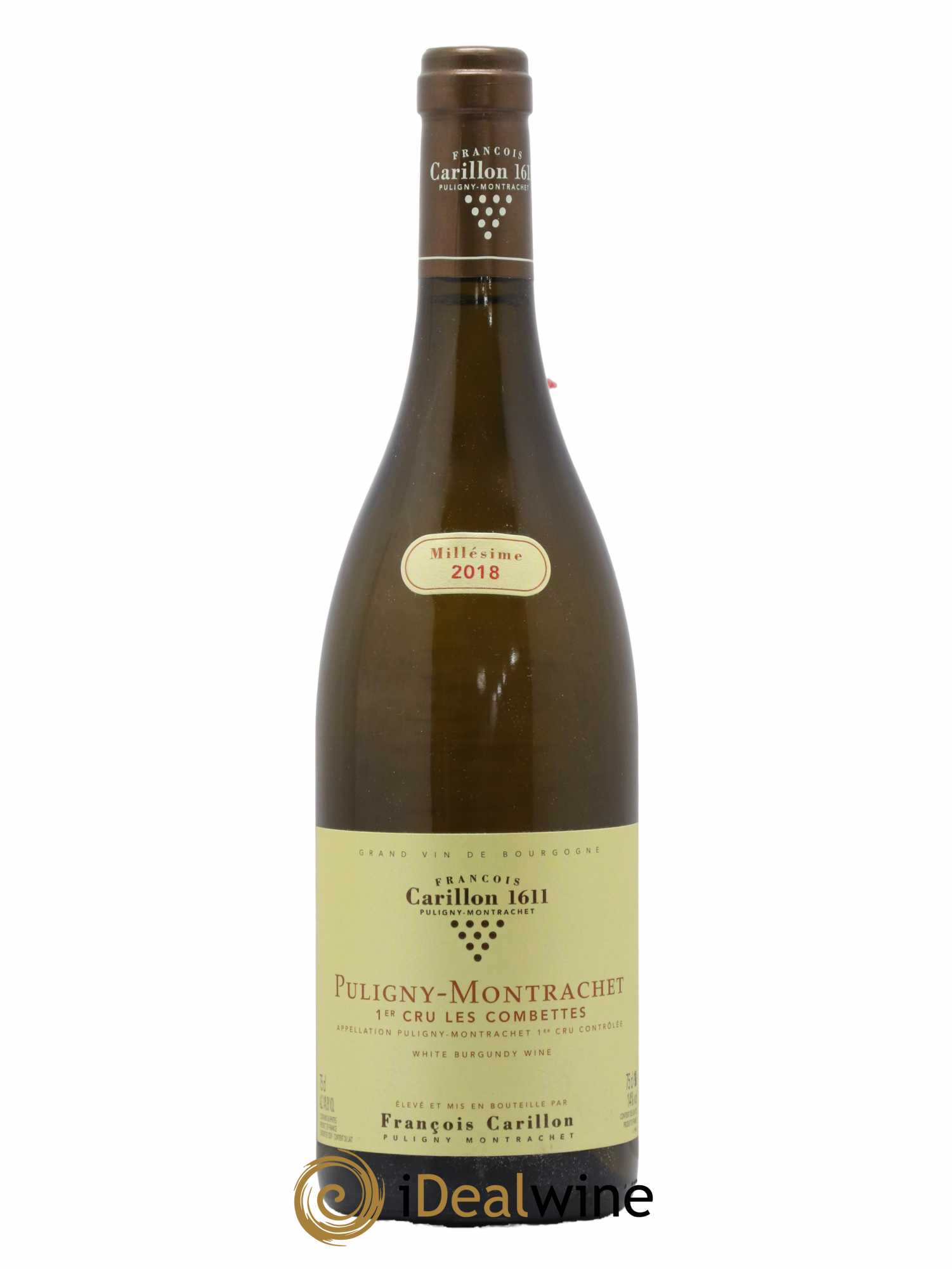 Puligny-Montrachet 1er Cru Les Combettes François Carillon 2018 - Lot de 1 bouteille - 0