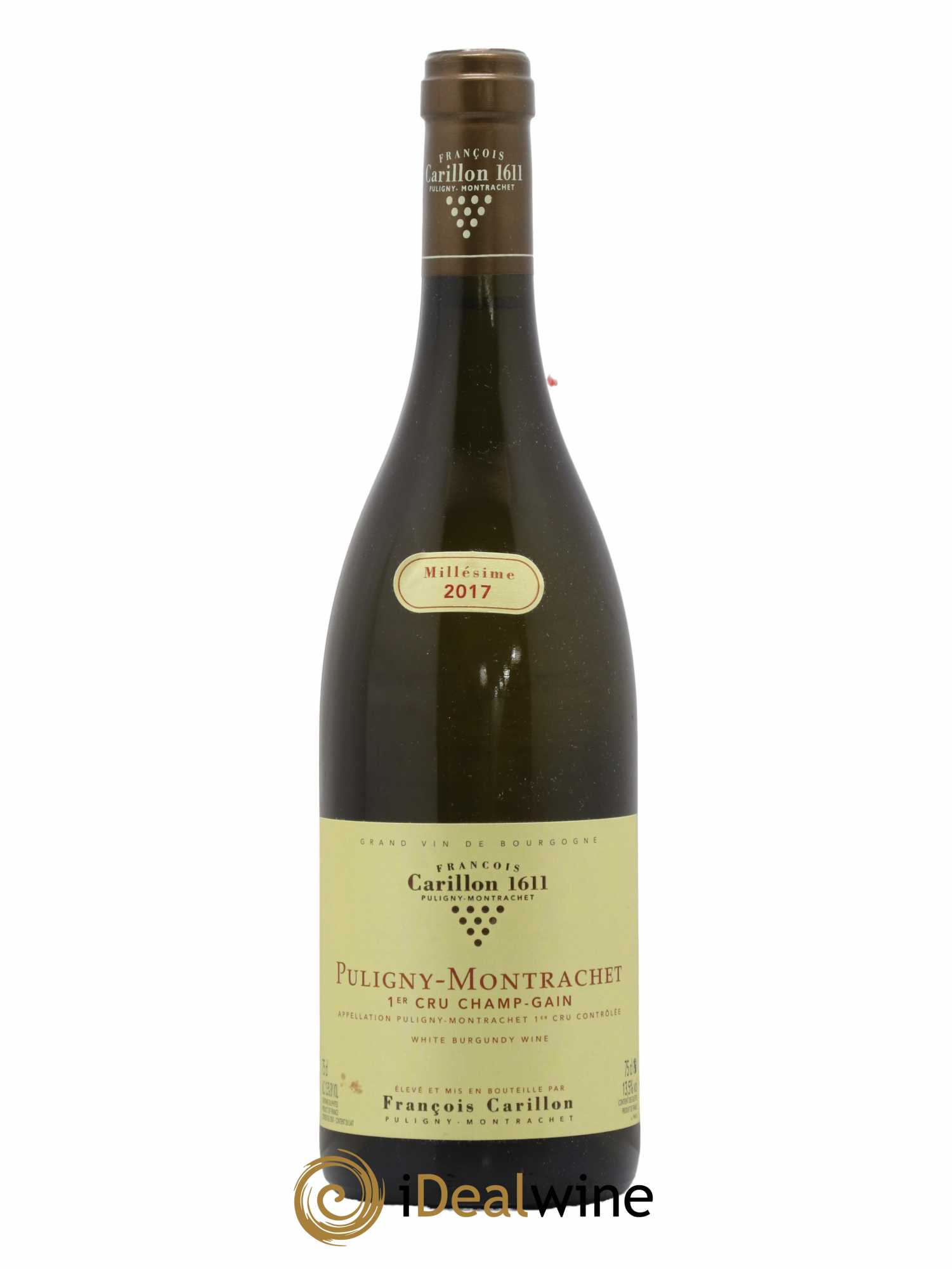 Puligny-Montrachet 1er Cru Champ-Gain François Carillon 2017 - Lot de 1 bouteille - 0