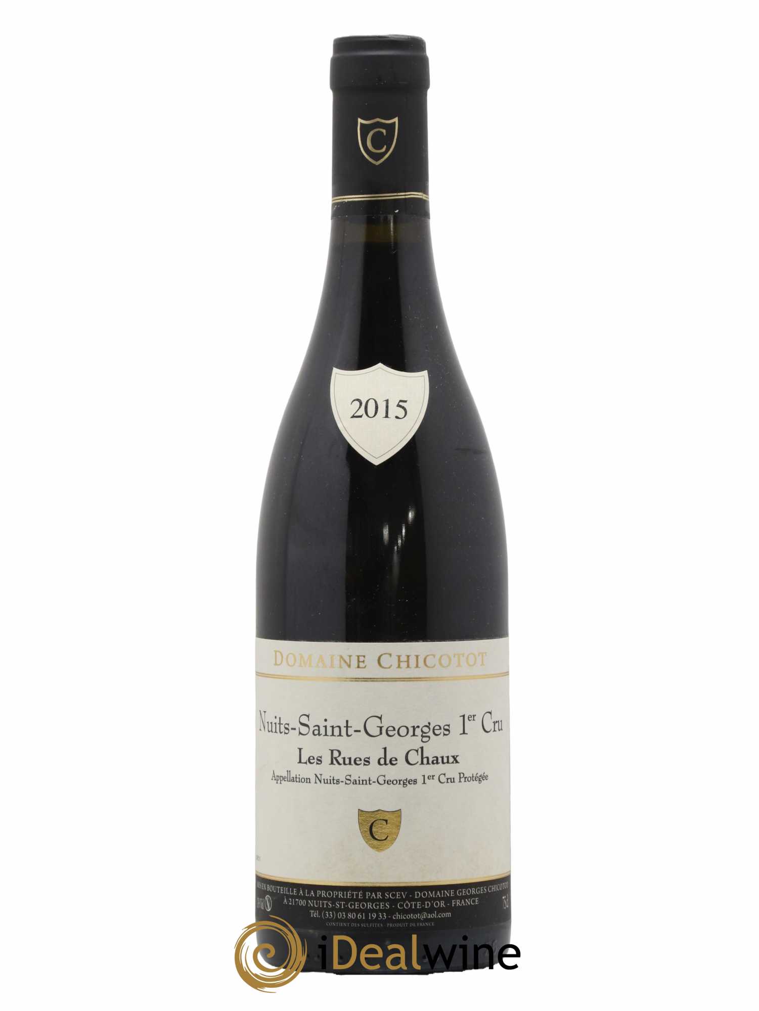 Nuits-Saint-Georges 1er Cru Rues de Chaux Chicotot 2015 - Lot de 1 bouteille - 0