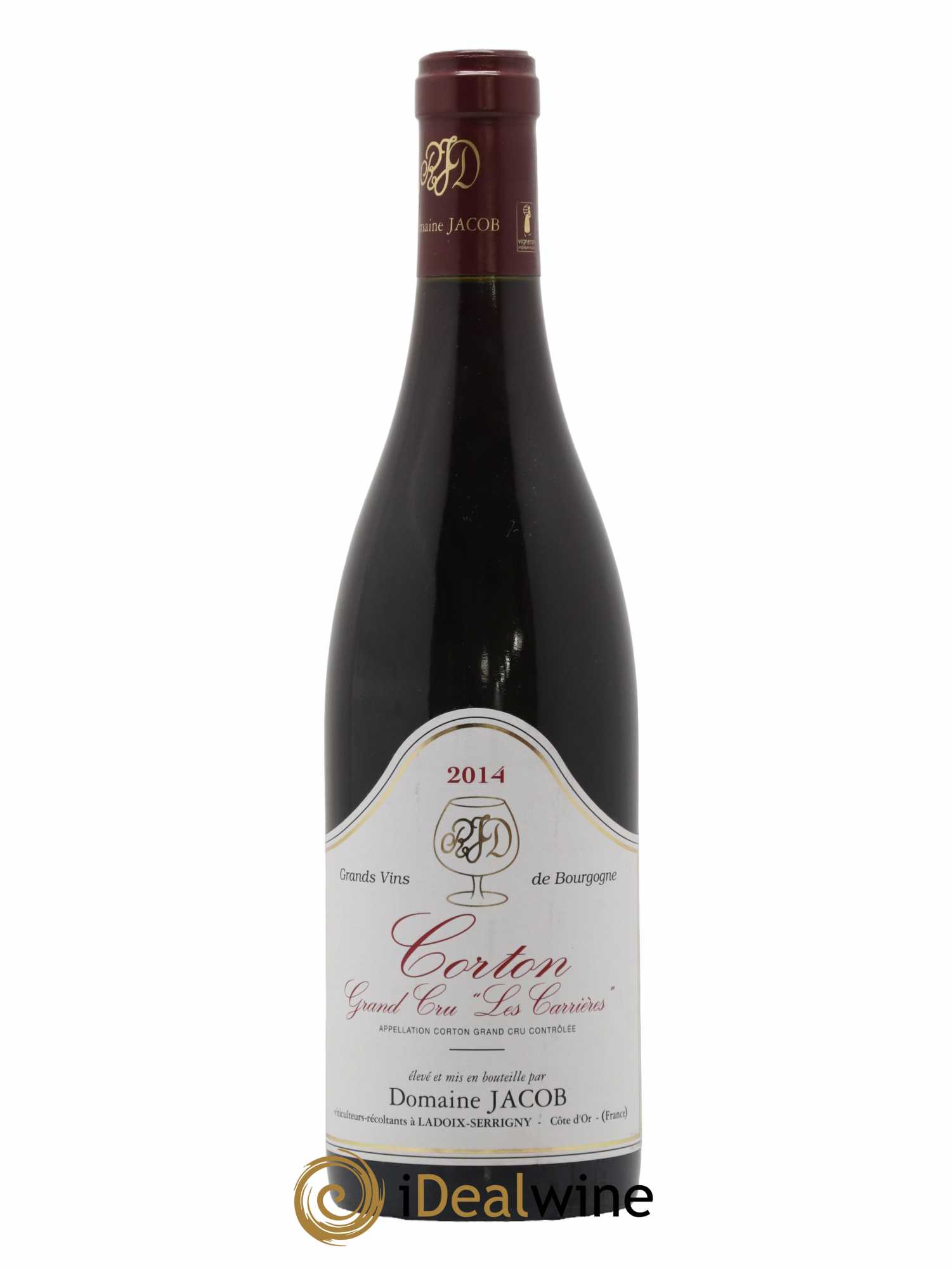 Corton Grand Cru Les Carrières Jacob (Domaine) 2014 - Lot de 1 bouteille - 0